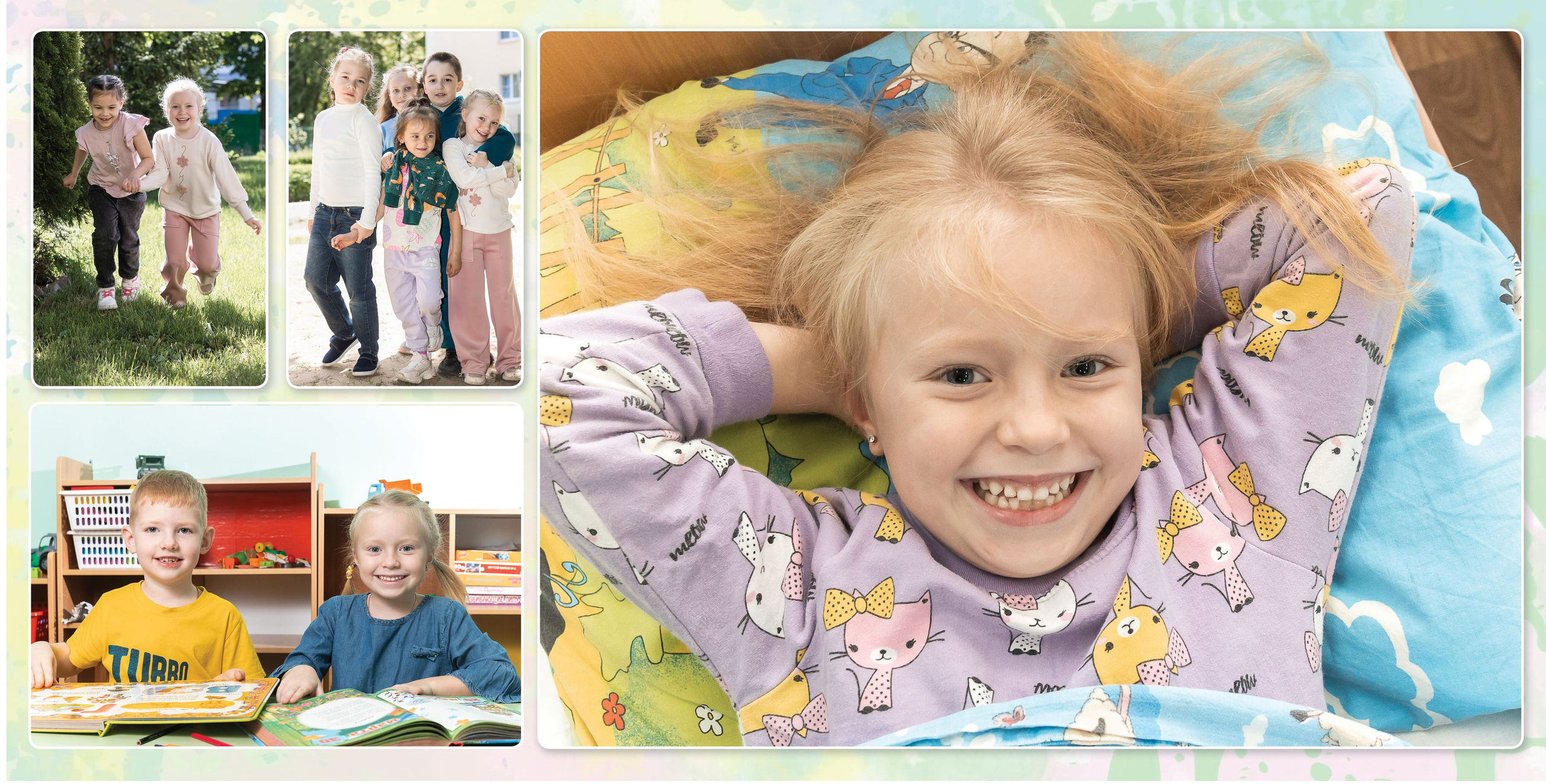 Фотокнига выпускника детского сада 20х20 см. на 5 разворотов. Фотограф Алексей Иголкин в Воронеже