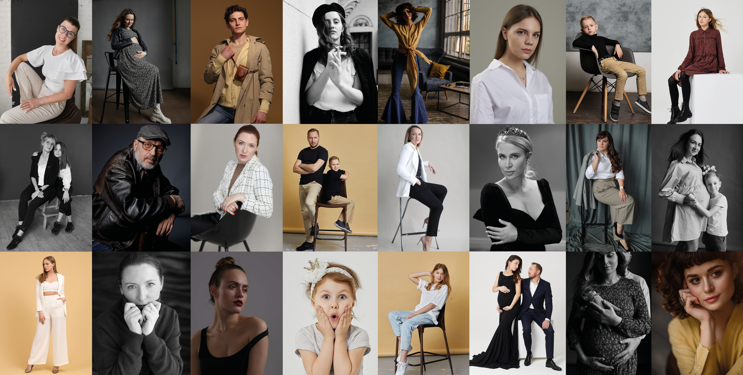 Портреты. Семейный фотограф в Москве Вера Гук