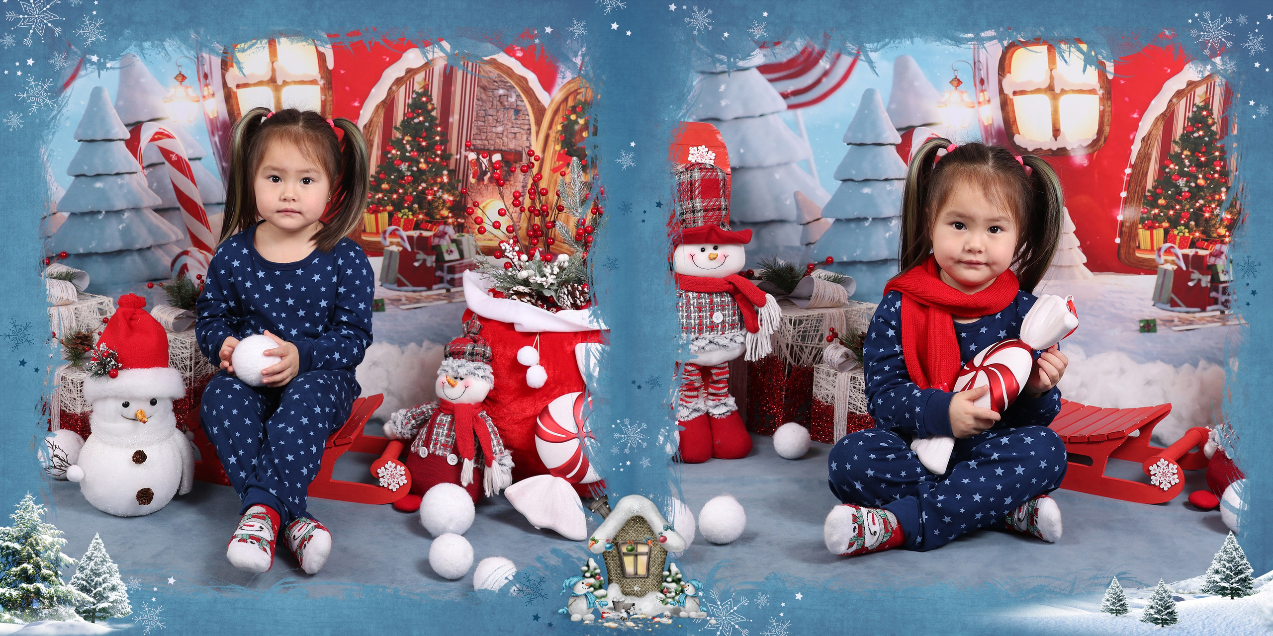 Почта деда Мороза. Детский фотограф в Алматы, виньетки, выпускной альбом Алматы