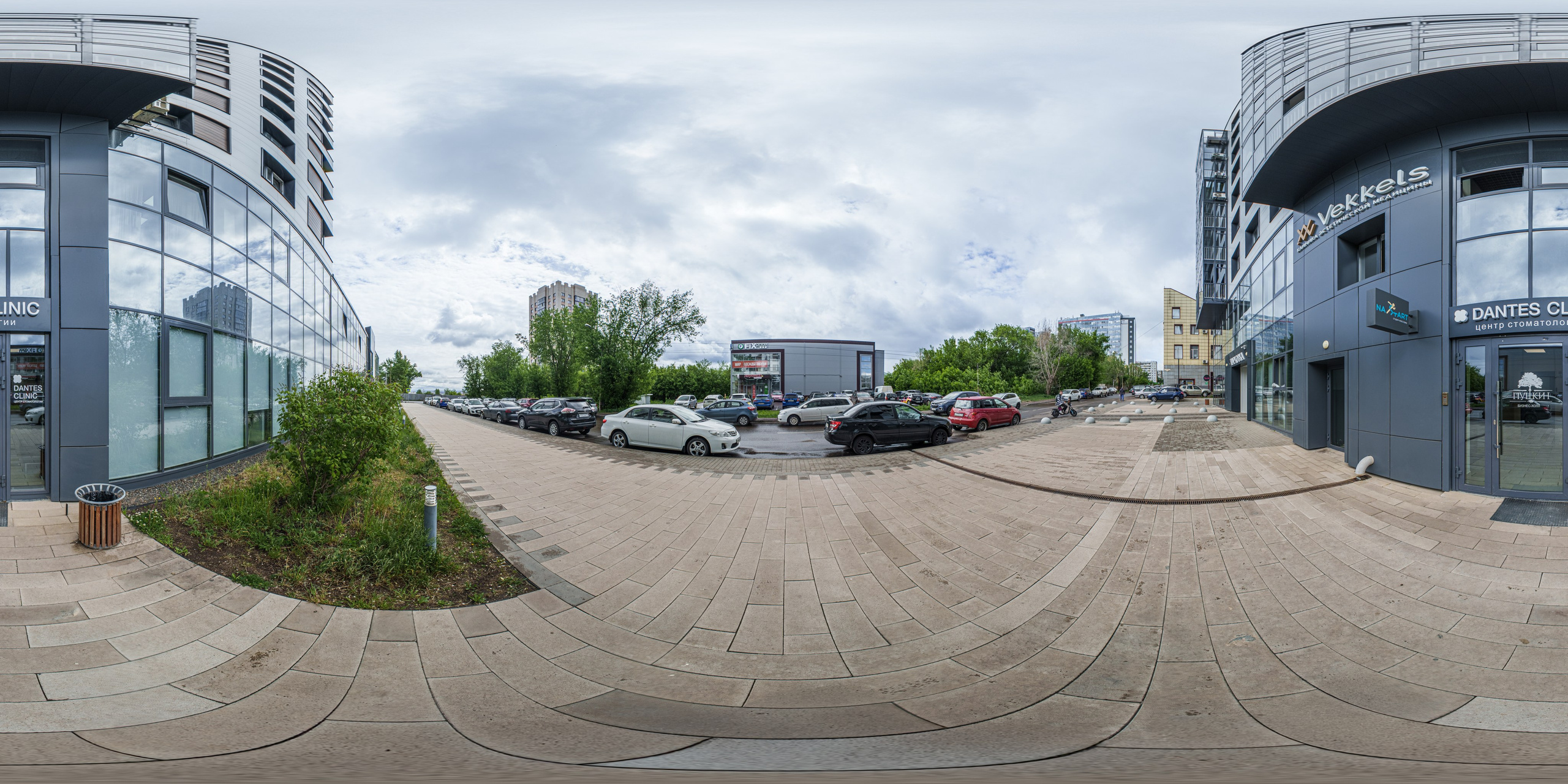 Панорама улицы Пушкина, Красноярск