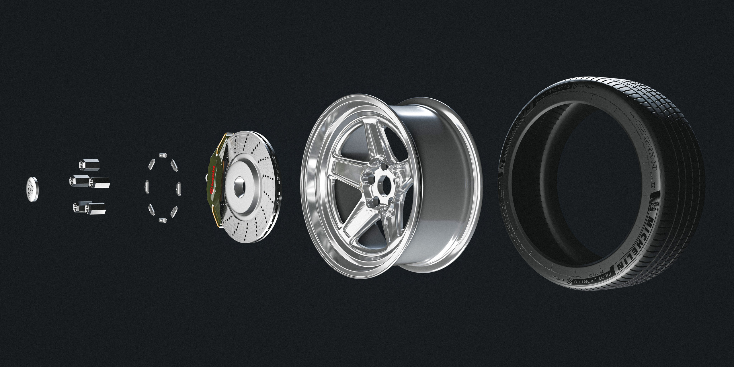 Porsche964. Архитектурная визуализация