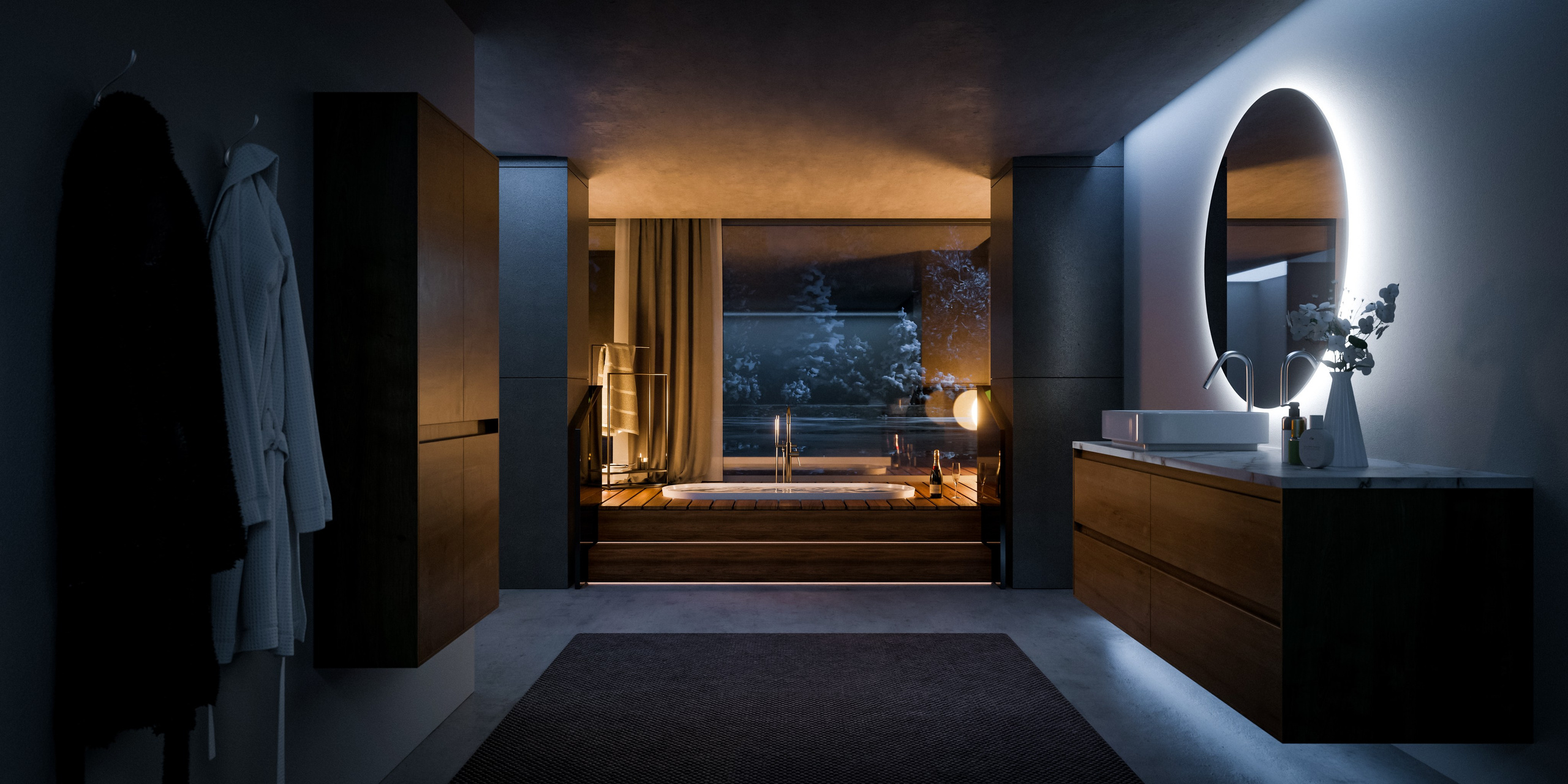 Bathroom. Архитектурная визуализация