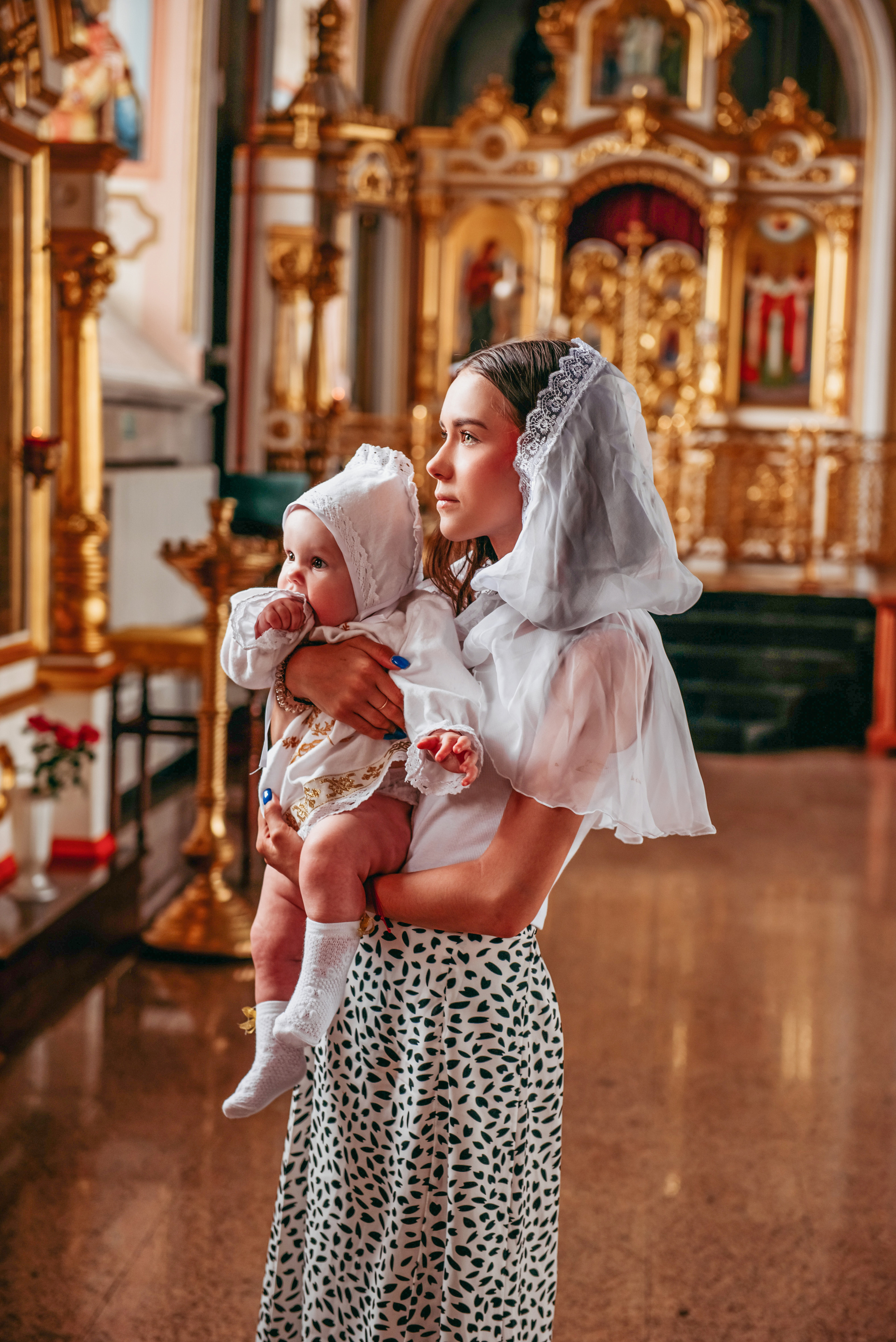 Подготовка к крещению. Детский-Семейный фотограф Пермь
