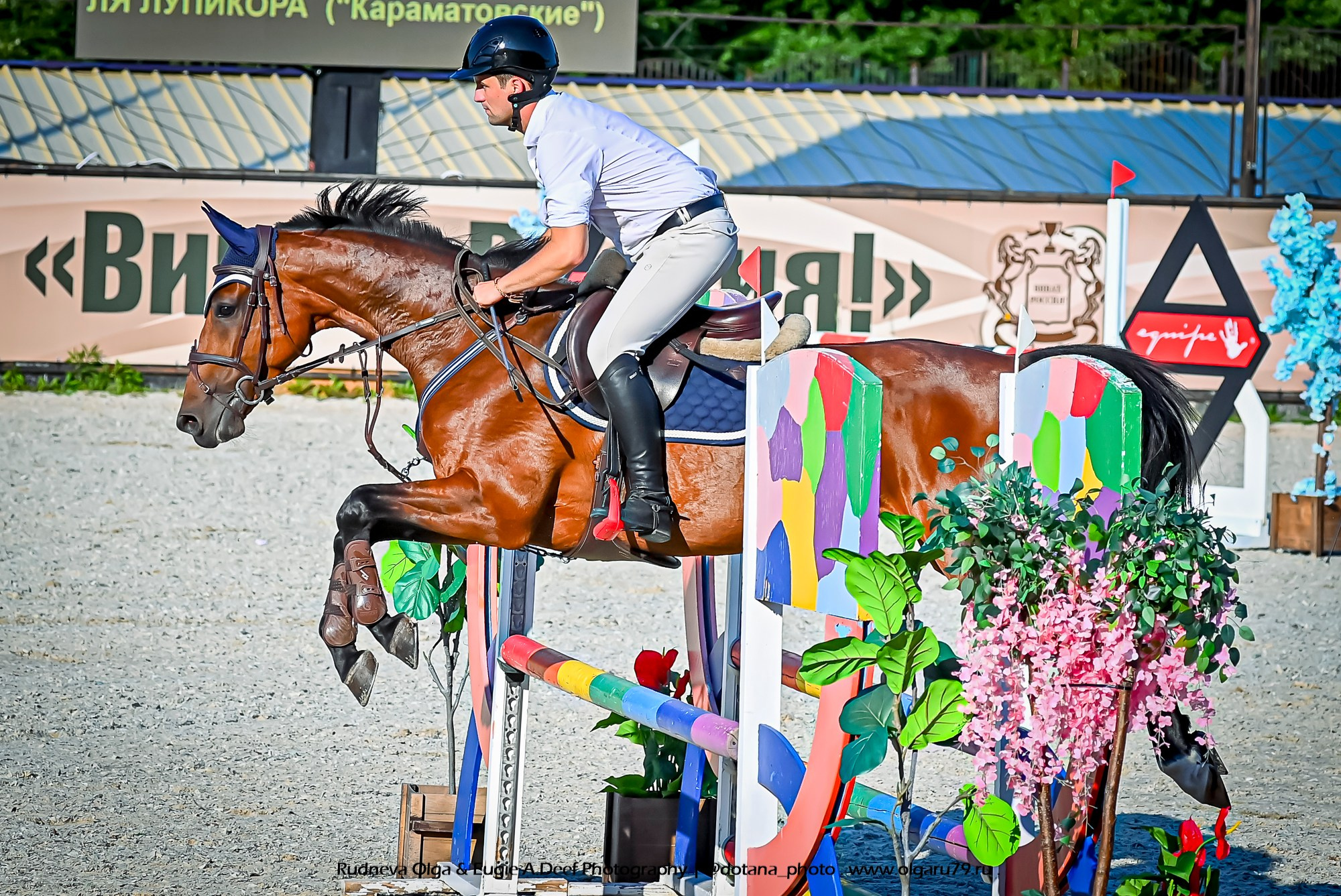 Командный драйв_(2й-этап)_КСК_Виват, Россия!. ТУРНИРНАЯ КОННАЯ ФОТОГРАФИЯ, Руднева Ольга и Евгений Адеев