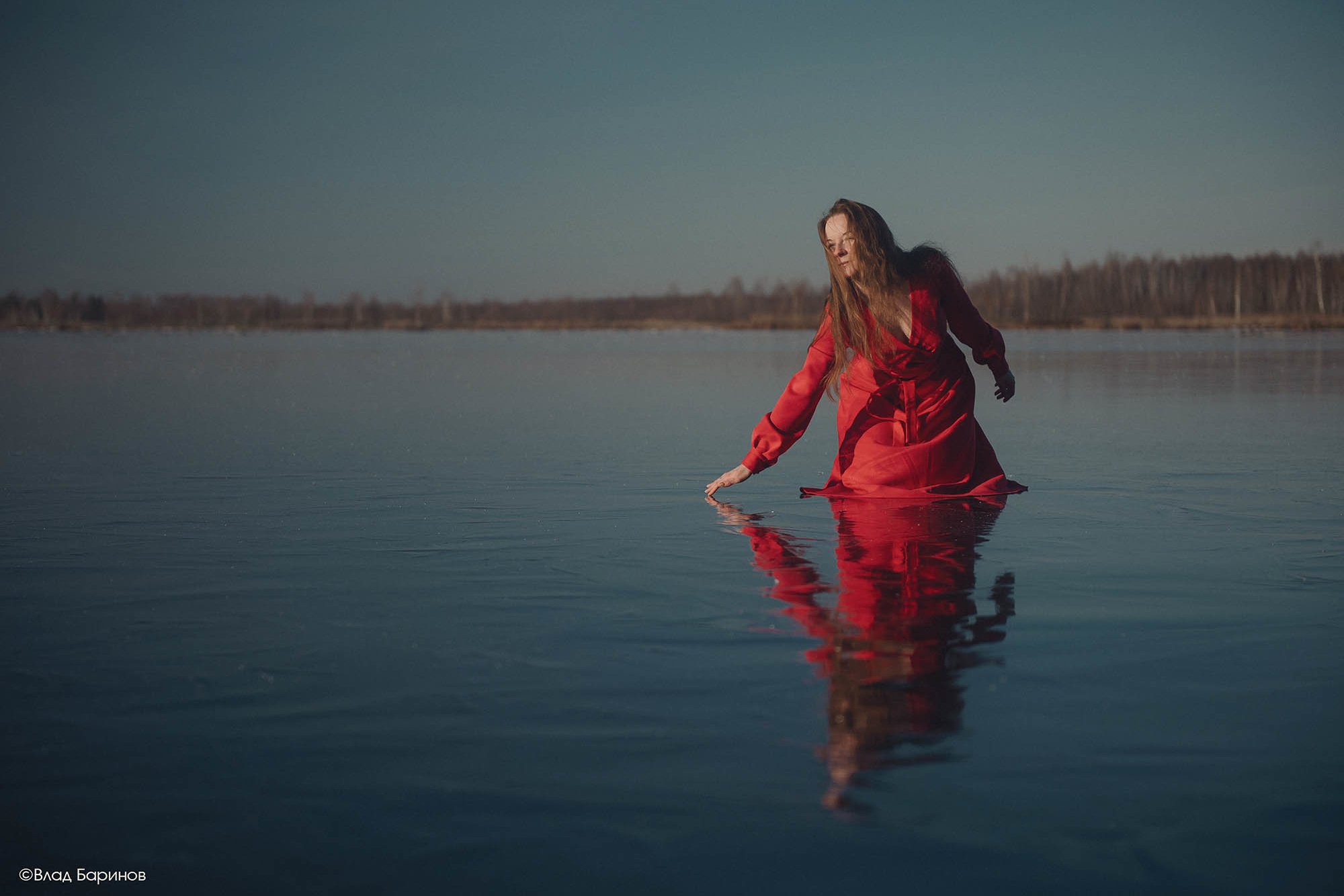 фотосессия на льду в Нижнем Новгороде
