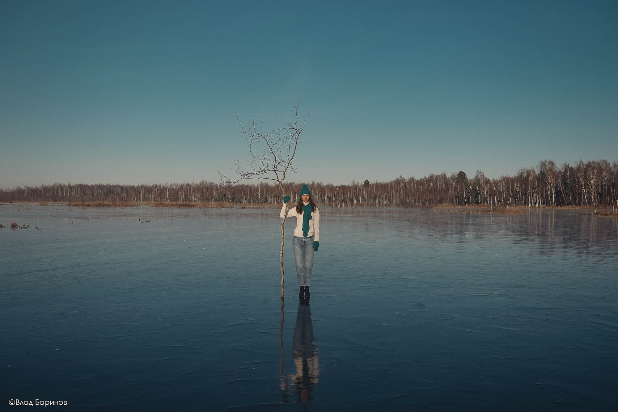 фотосессия со льдом в Нижнем Новгороде