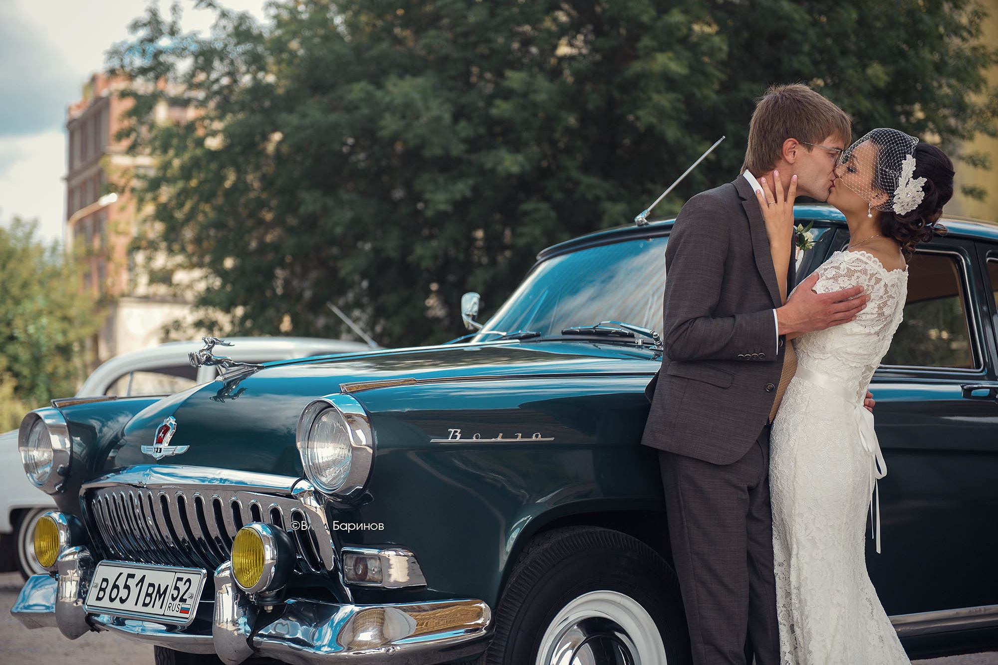 Свадебная фотосессия в ретро стиле