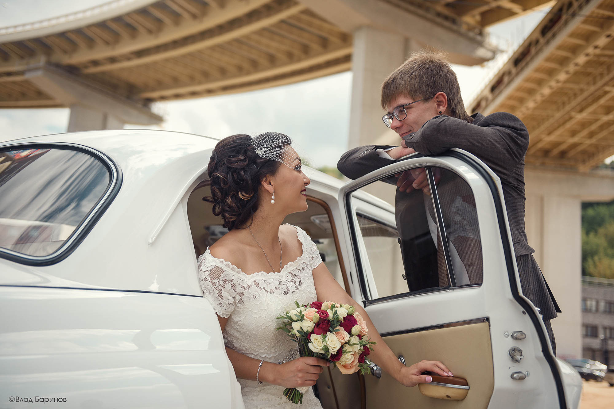 Свадебная фотосессия в ретро стиле