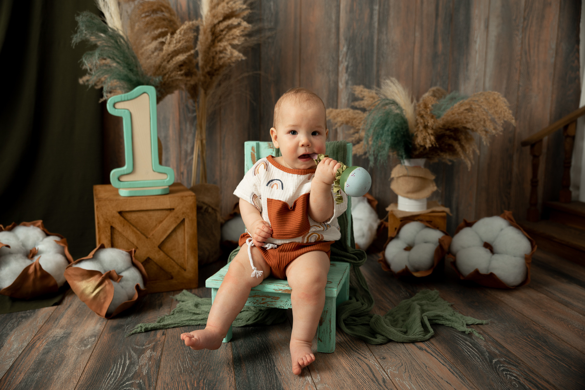 Первый День Рождения. Фотограф новорожденных в Нижневартовске Лара Курдюкова