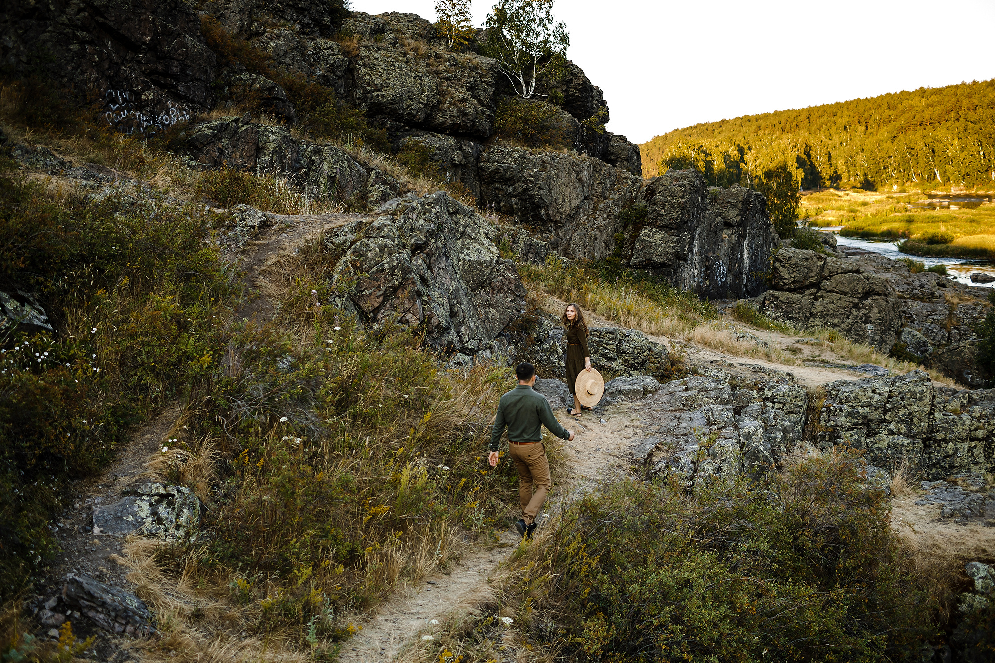 Миша и Лена. Далеко далеко. Фотограф Антон Никандров