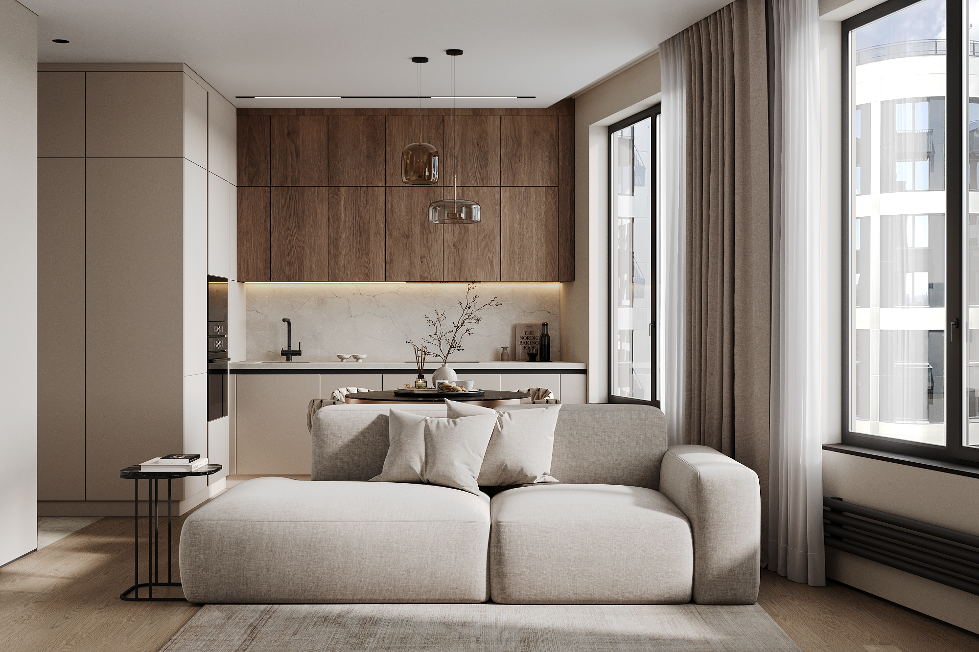 Дизайн-проект с визуализациями. Дизайнер интерьера Екатерина Маркова