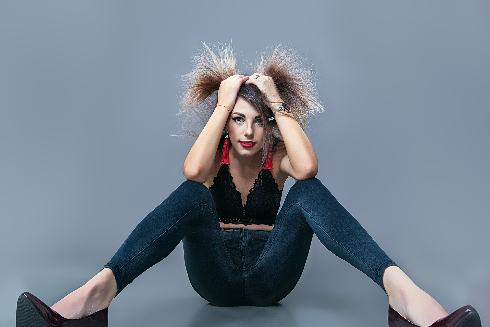 Индивидуальные фотосессии девушек в студии. Свадебный фотограф в Барановичах Вячеслав Шах-Гусейнов, фотошкола