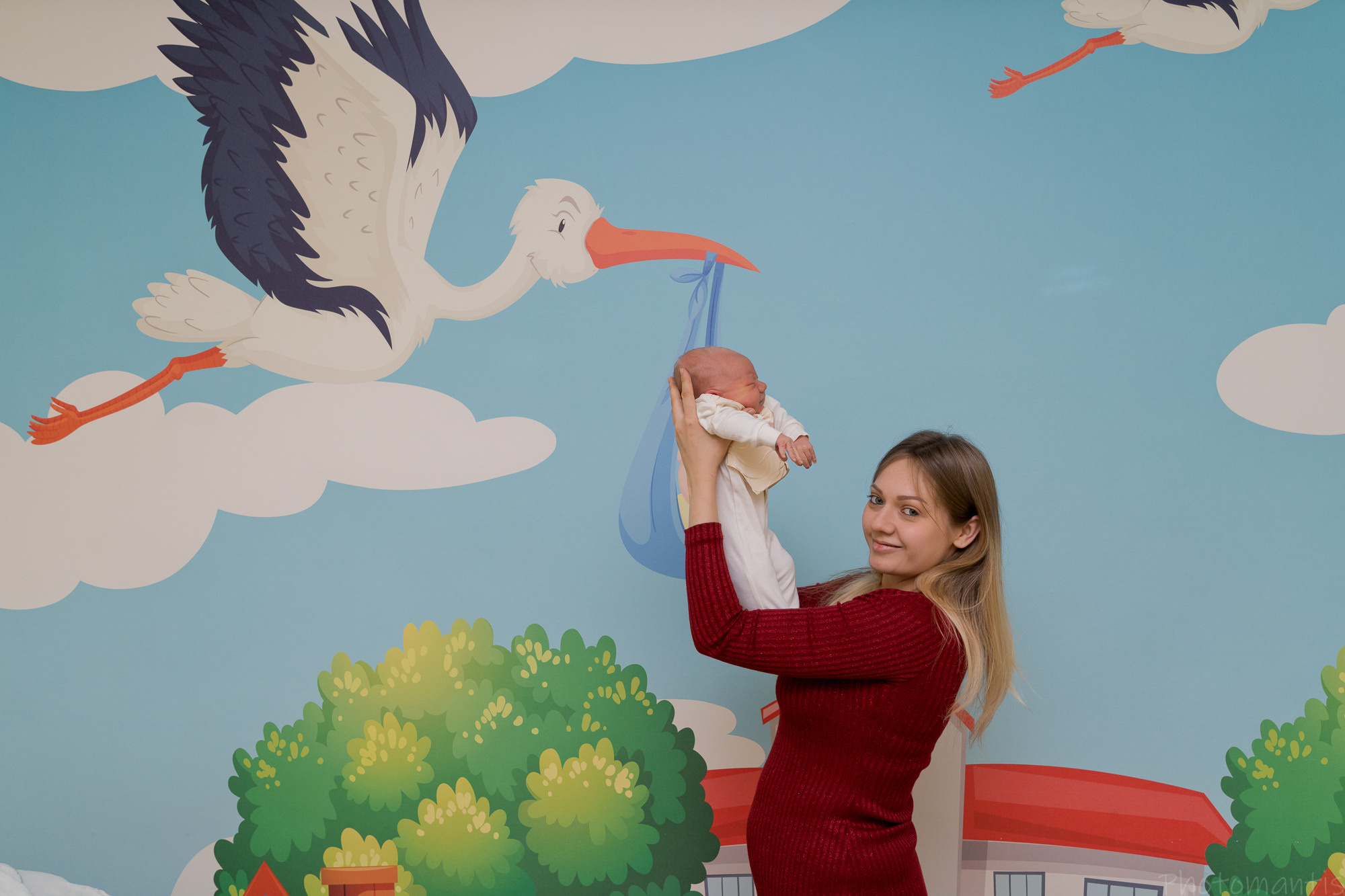 Выписка из роддома. Photomantis