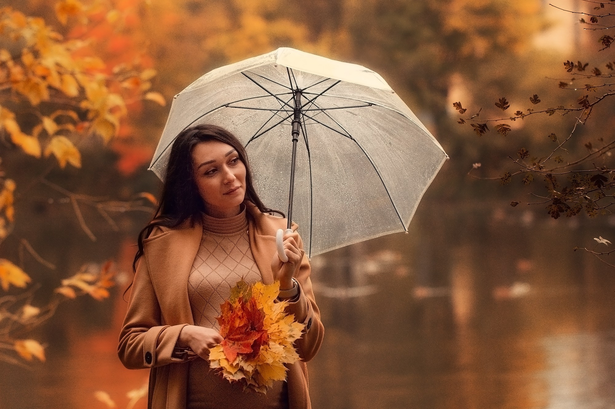 Прогулка по осеннему парку. Семейный фотограф в Калининграде Надежда Гриднева