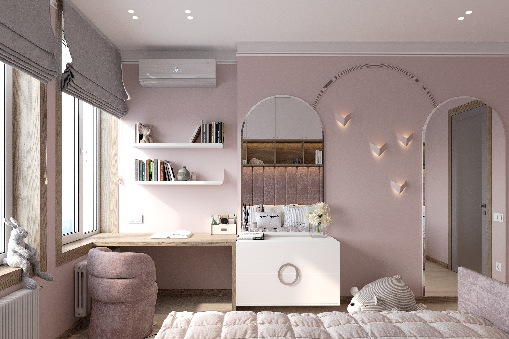 Квартира Москва ЖК Фонвизинский. Архитектурно-дизайнерское бюро ROOMS