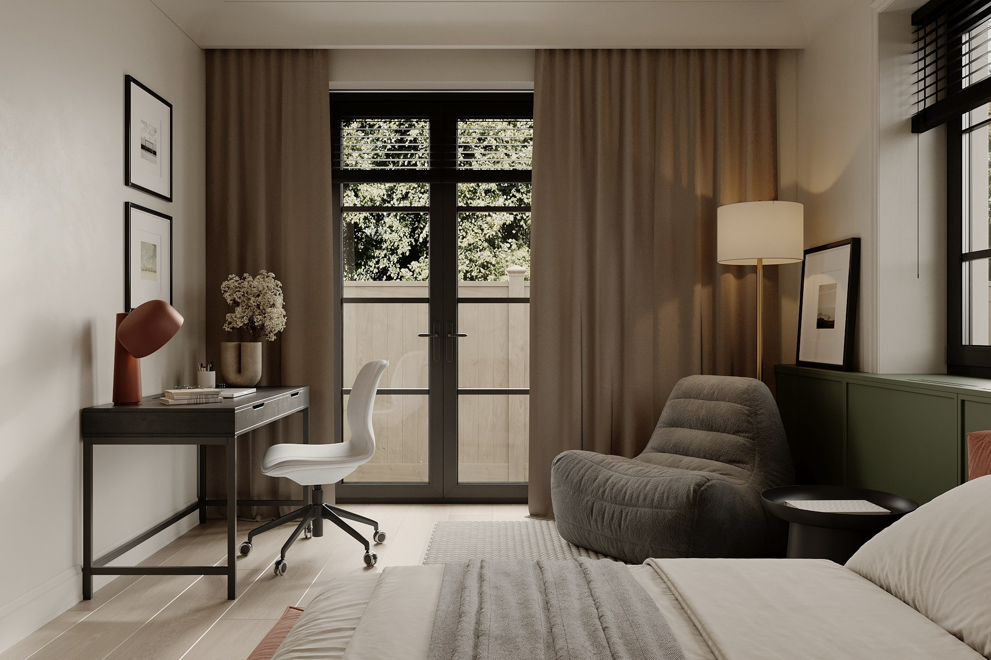 РЕЗИДЕНЦИЯ PALITRA / загородный дом, 340 м². Rezells Architects — студия дизайна жилых и коммерческих интерьеров