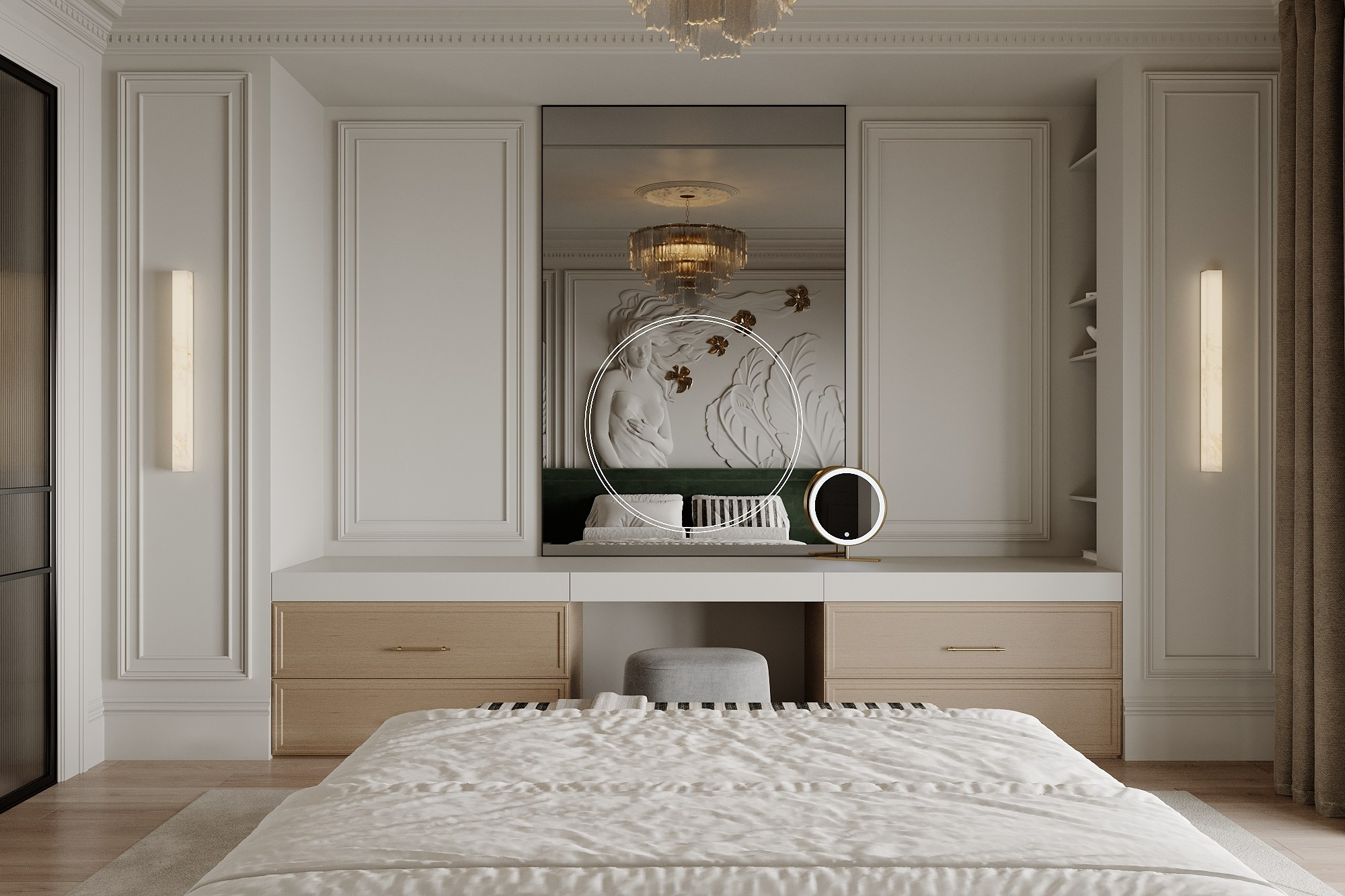 АППАРТАМЕНТЫ F&F / квартира, 145 м². Rezells Architects — студия дизайна жилых и коммерческих интерьеров