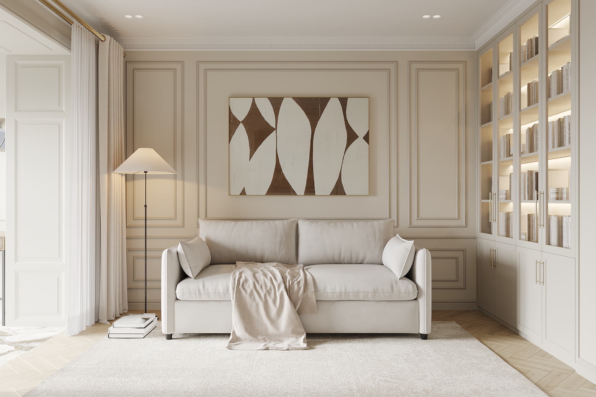 АППАРТАМЕНТЫ LAPLAND/ квартира, 95 м². Rezells Architects — студия дизайна жилых и коммерческих интерьеров