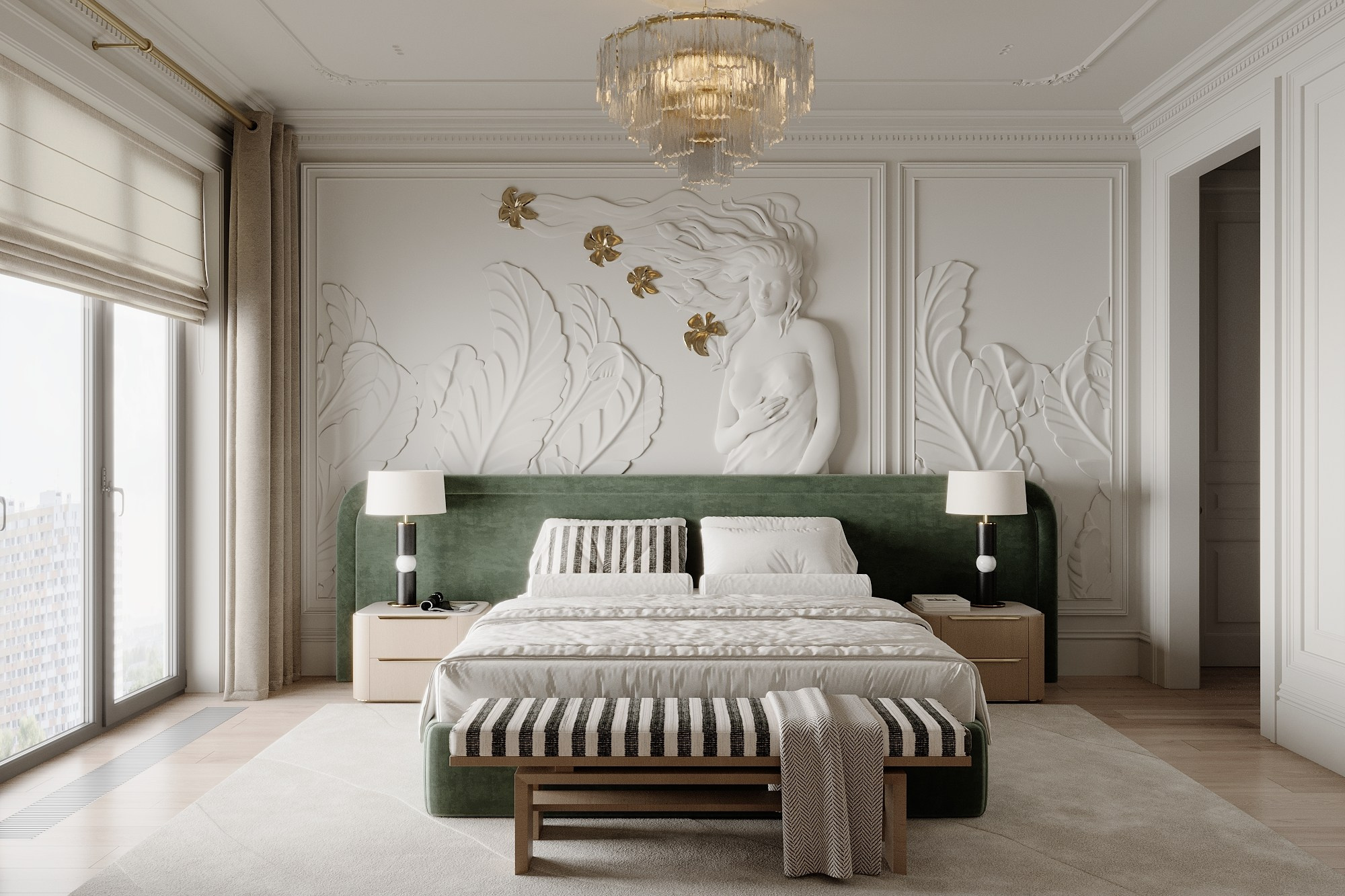 АППАРТАМЕНТЫ F&F / квартира, 145 м². Rezells Architects — студия дизайна жилых и коммерческих интерьеров