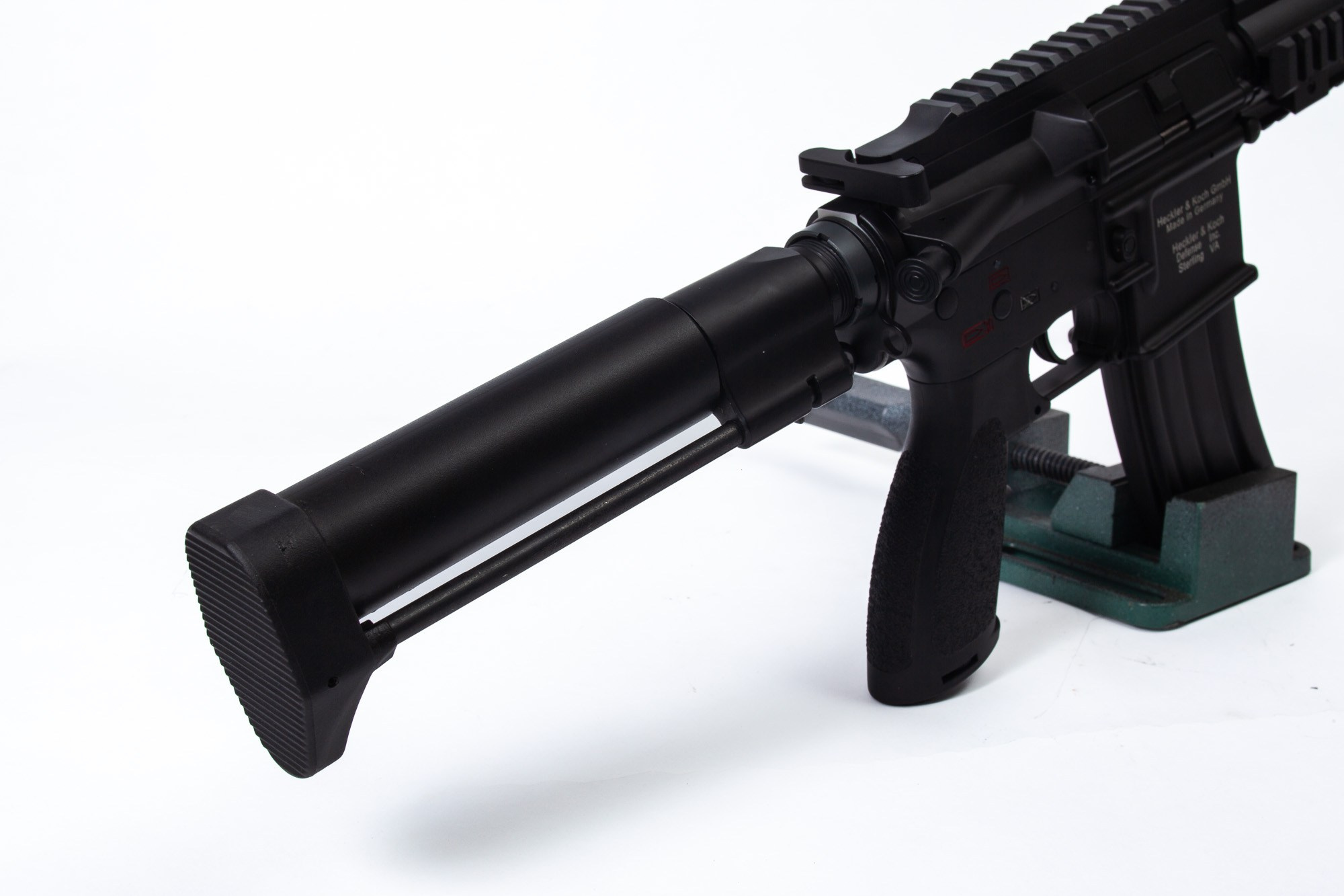 Тюнинг и ремонт E&C HK416 short. Страйкбольная мастерская Бигич Воркшоп