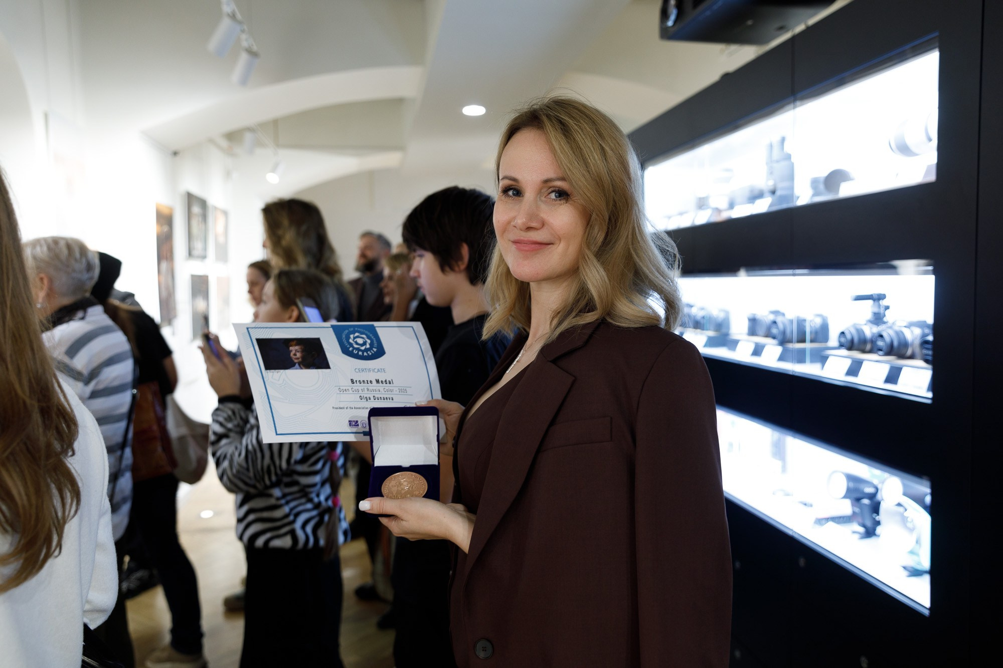 Торжественное собрание членов Ассоциации фотографов «Евразия» в Москве. Фотограф Ольга Дунаева