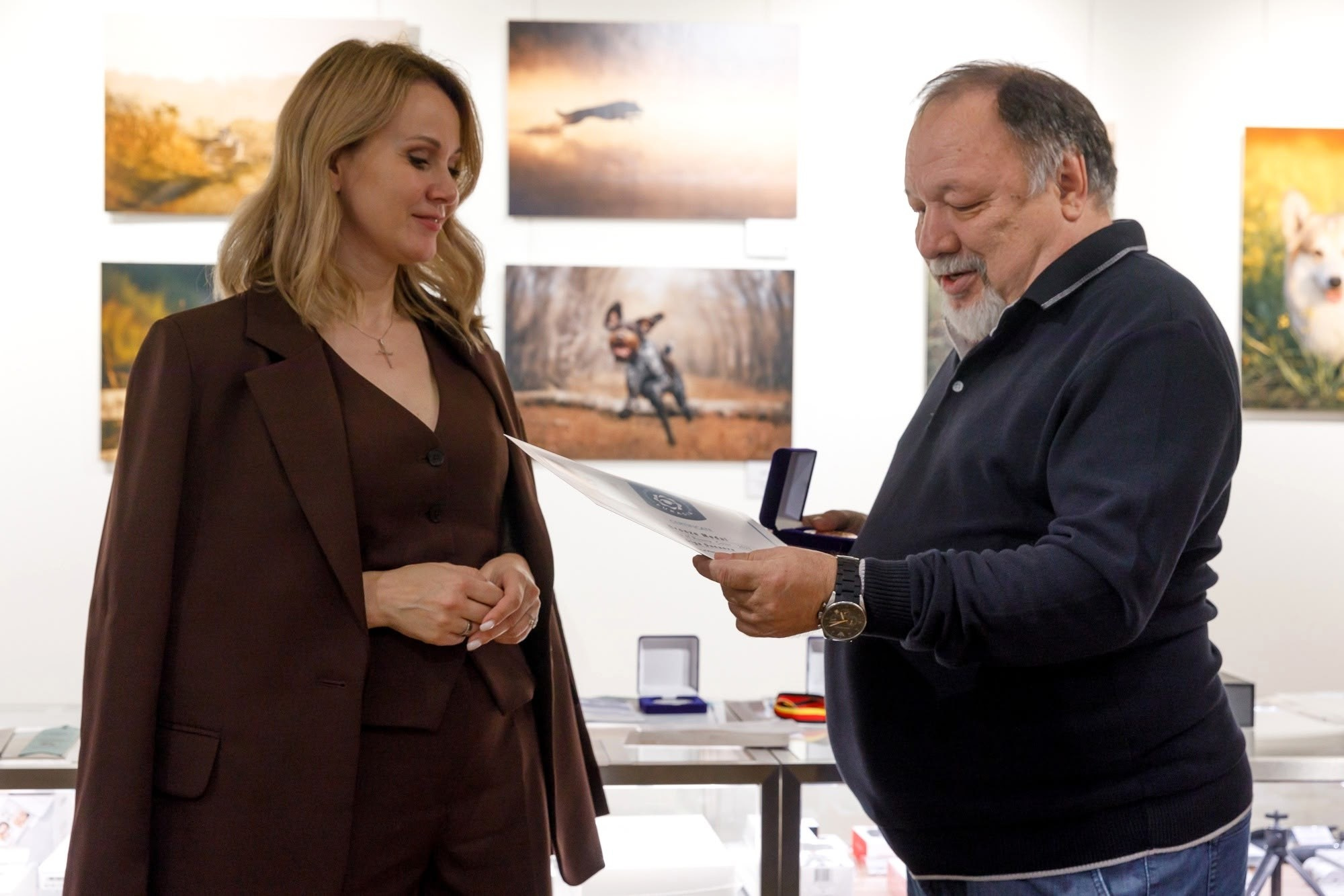 Торжественное собрание членов Ассоциации фотографов «Евразия» в Москве. Фотограф Ольга Дунаева