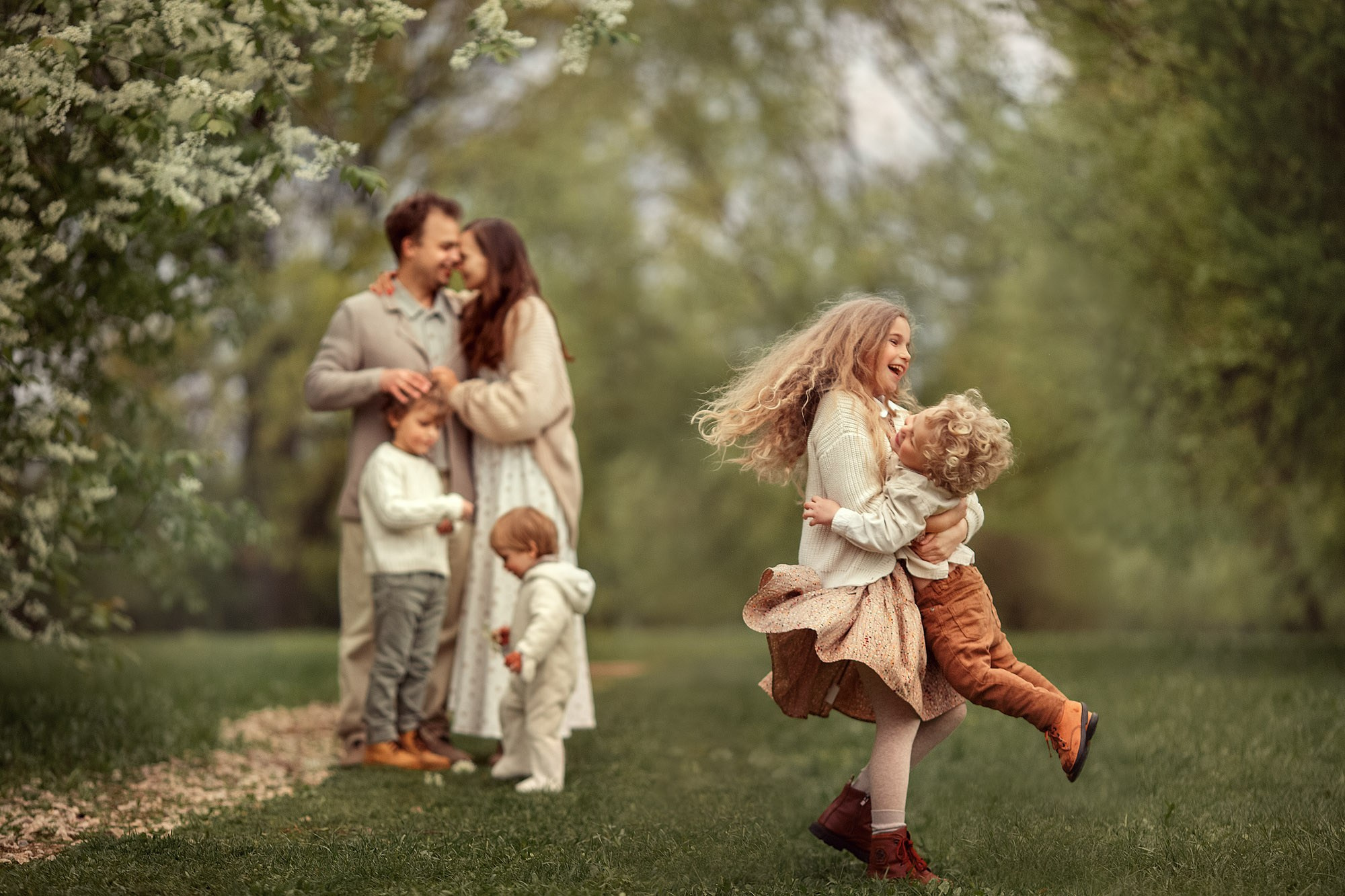 Семейная фотосессия на природе. Семейный фотограф Татьяна Надеждина | Москва, Московская область, Ярославль