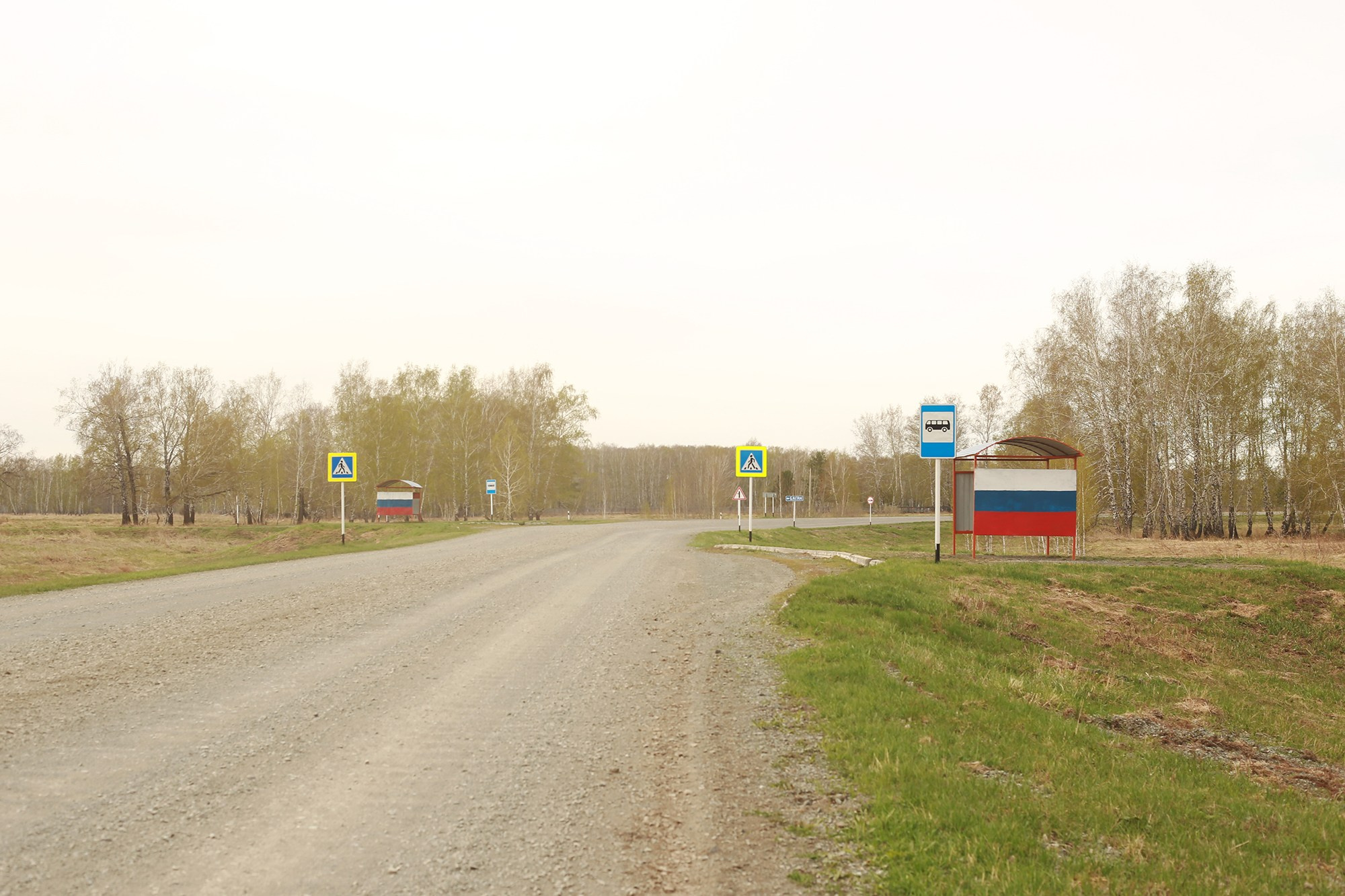 Флаг как украшение окружающего пространства. Julia Altukhova, multimedia artist