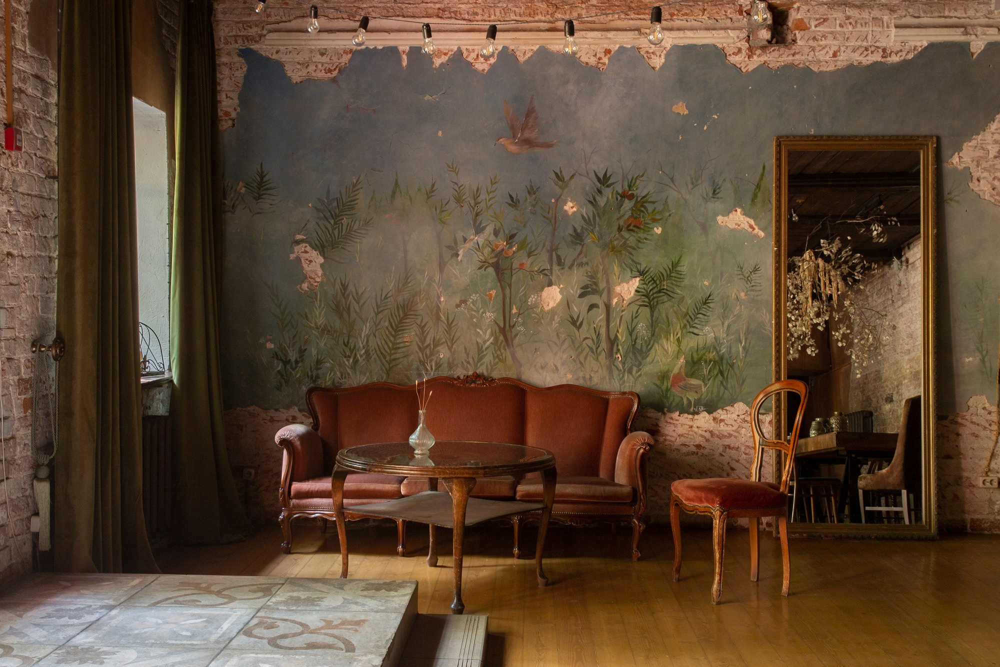 Локации в помещениях. Винтажные фотосессии в Москве