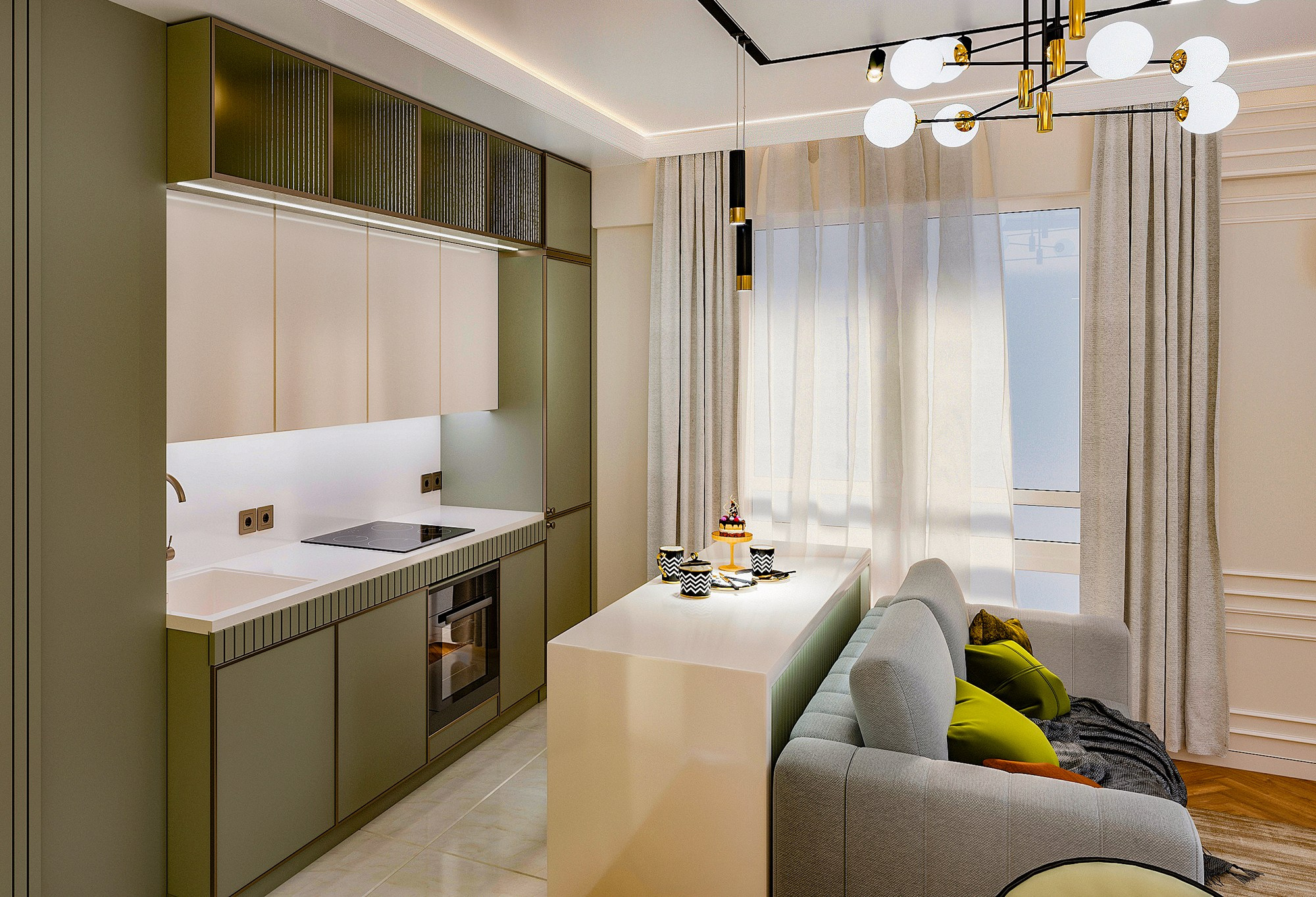 Дизайн-проект квартиры современная классика. Интерьерный дизайнер в Сочи Поплавская Татьяна. Проектирование интерьеров и организация процесса ремонта