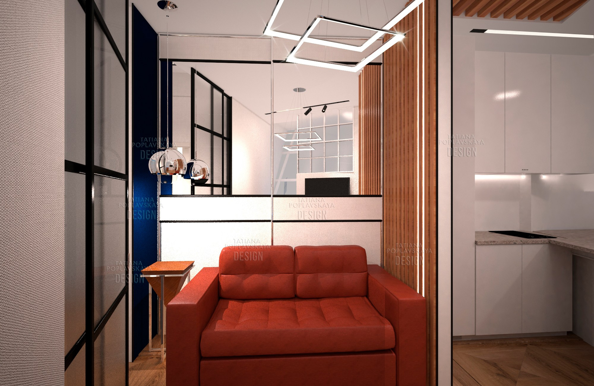 Дизайн квартиры в современном стиле. Интерьерный дизайнер в Сочи Поплавская Татьяна. Проектирование интерьеров и организация процесса ремонта