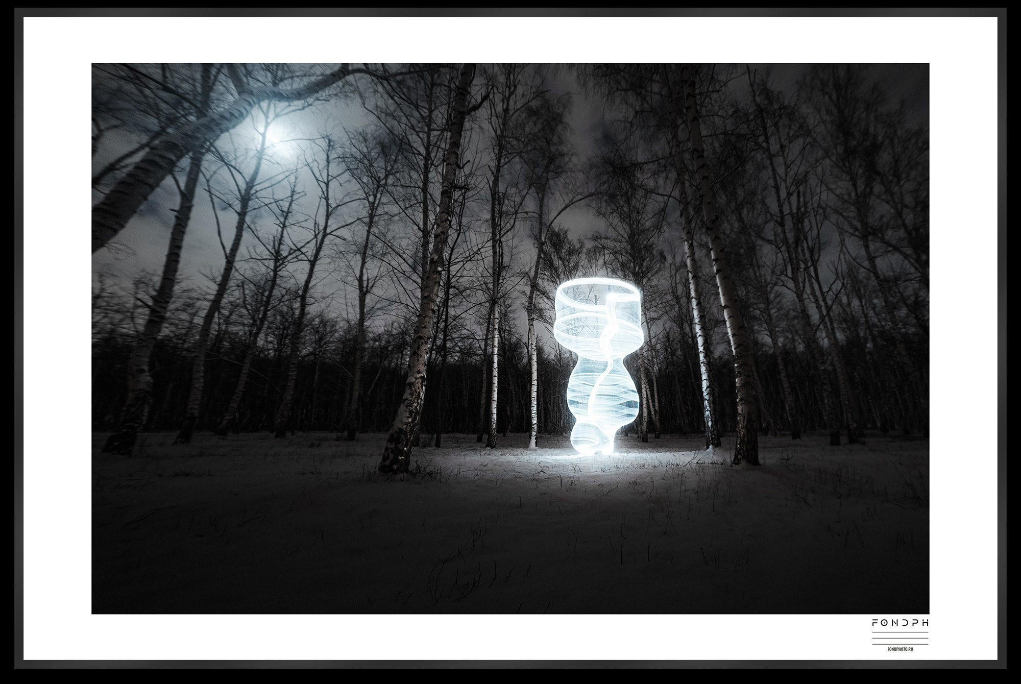 Лимитированные принты Light Sculptures. Ночной арт фотограф Савенко Сергей Ростов-на-Дону FONDphoto FONDph