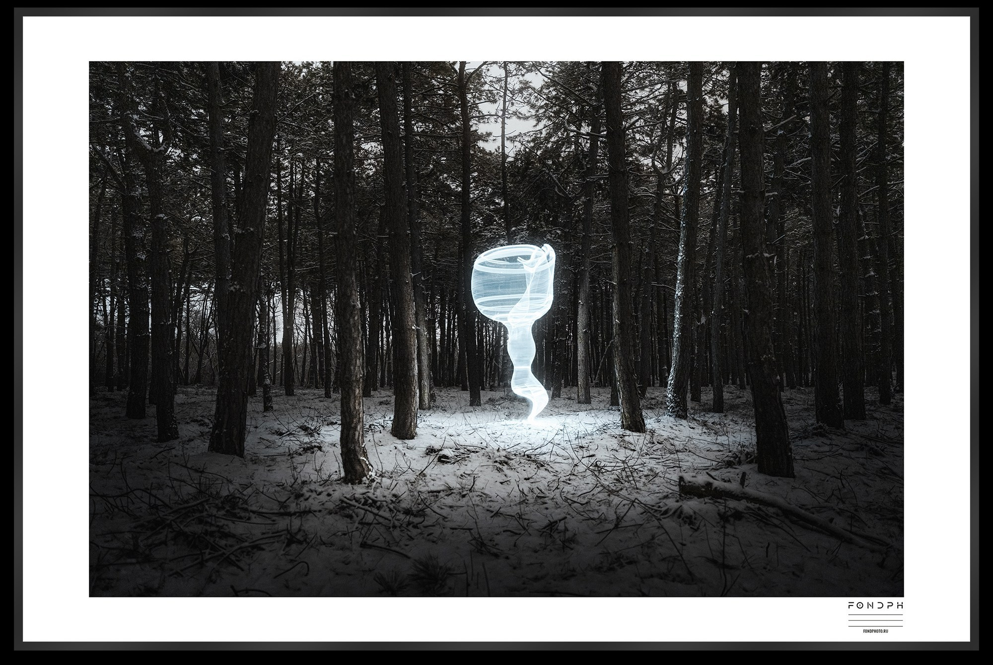 Лимитированные принты Light Sculptures. Ночной арт фотограф Савенко Сергей Ростов-на-Дону FONDphoto FONDph