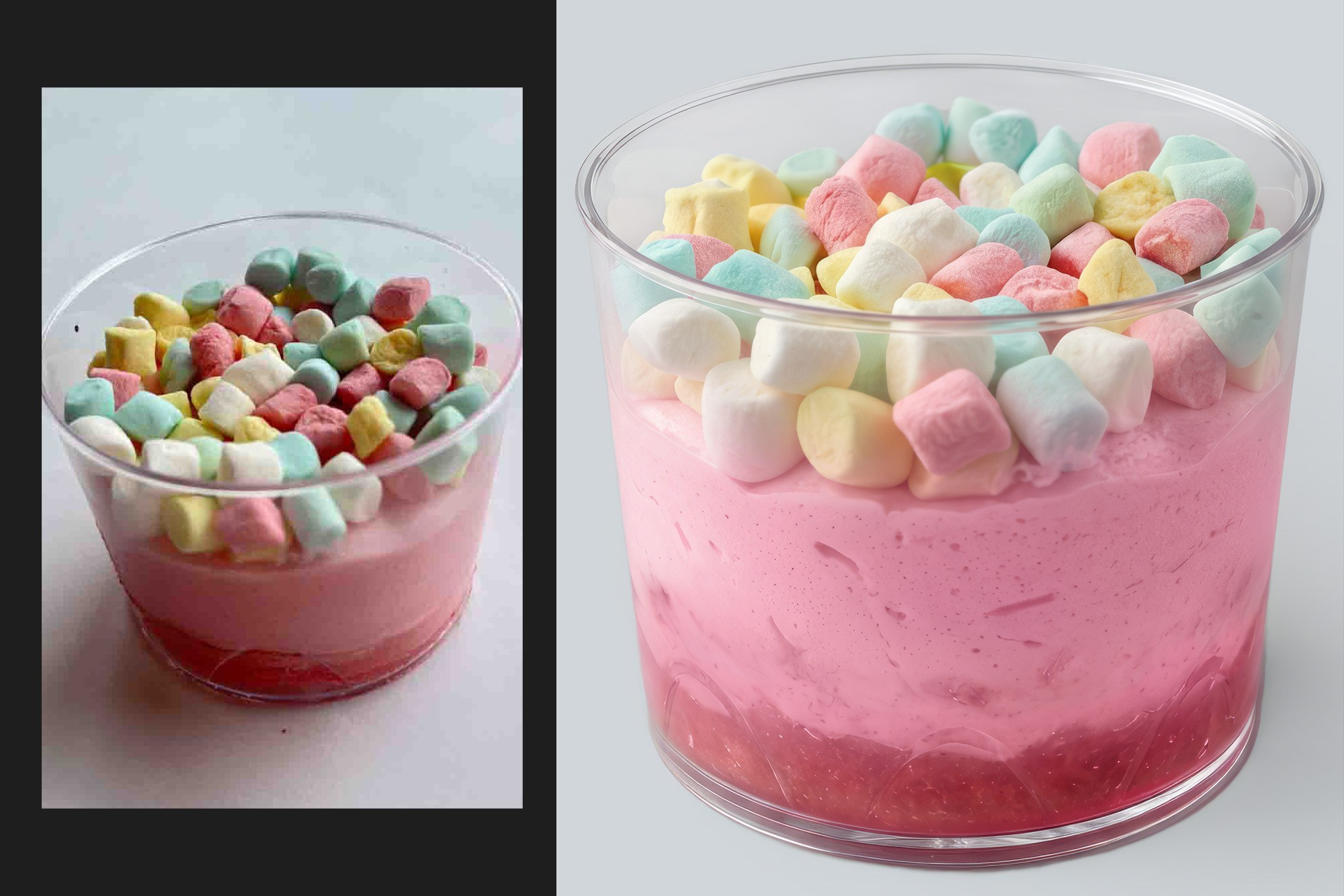 Генерация профессиональной фотографии из снимка смартфона - Трайфл Бабл-гам