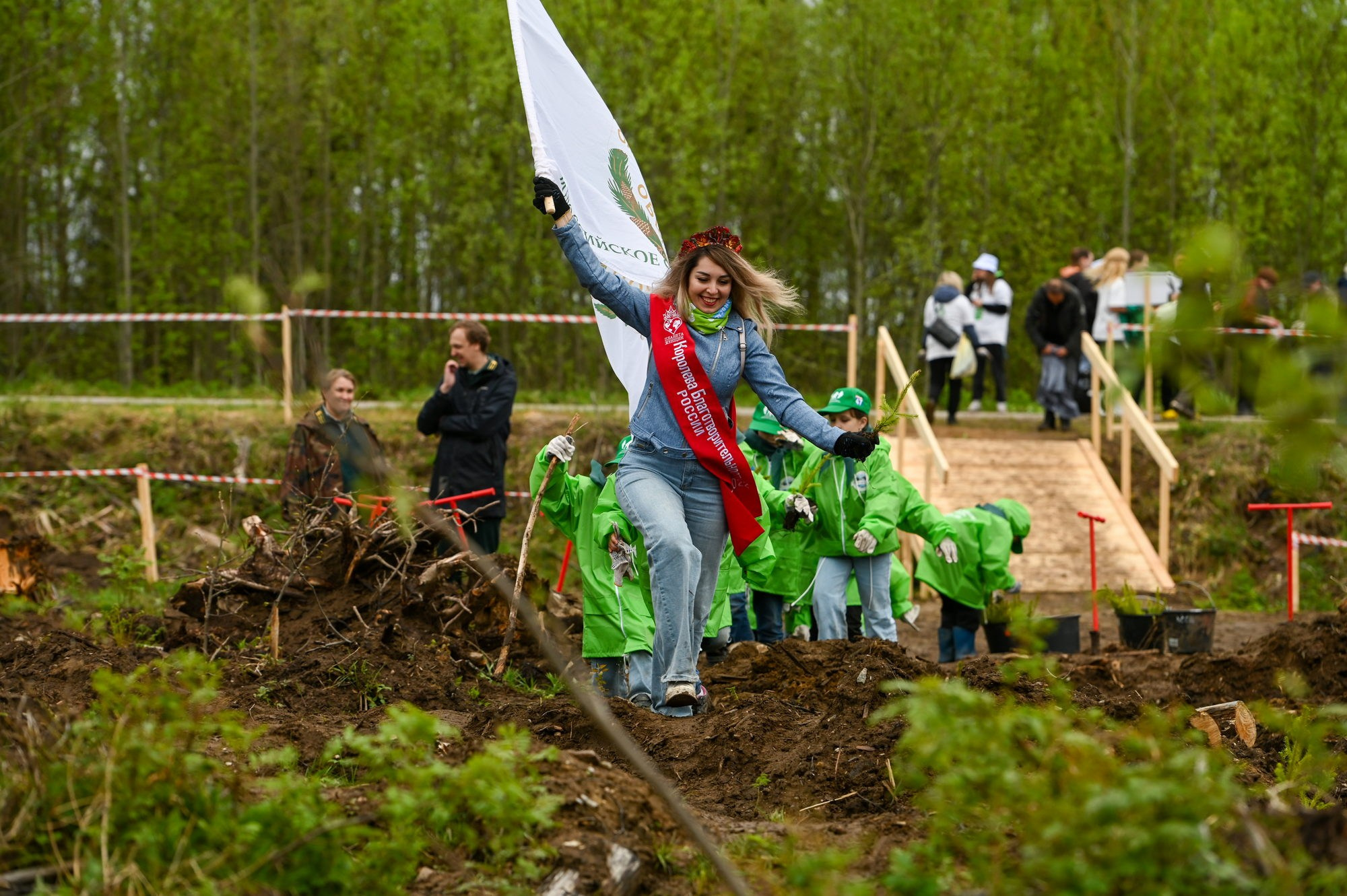 Высадка леса. Документальный фотограф Сергей Вдовин