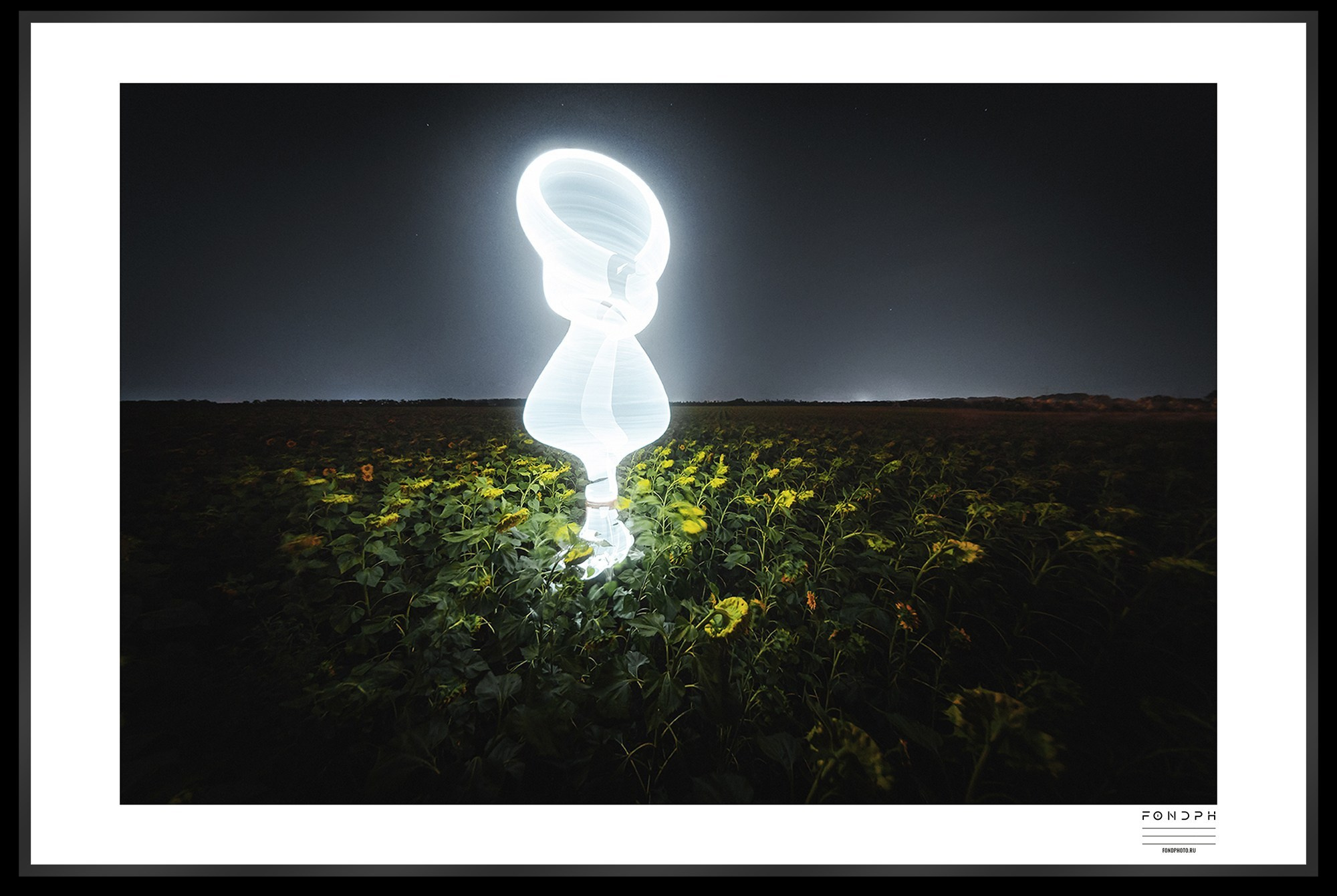 Лимитированные принты Light Sculptures. Ночной арт фотограф Савенко Сергей Ростов-на-Дону FONDphoto FONDph