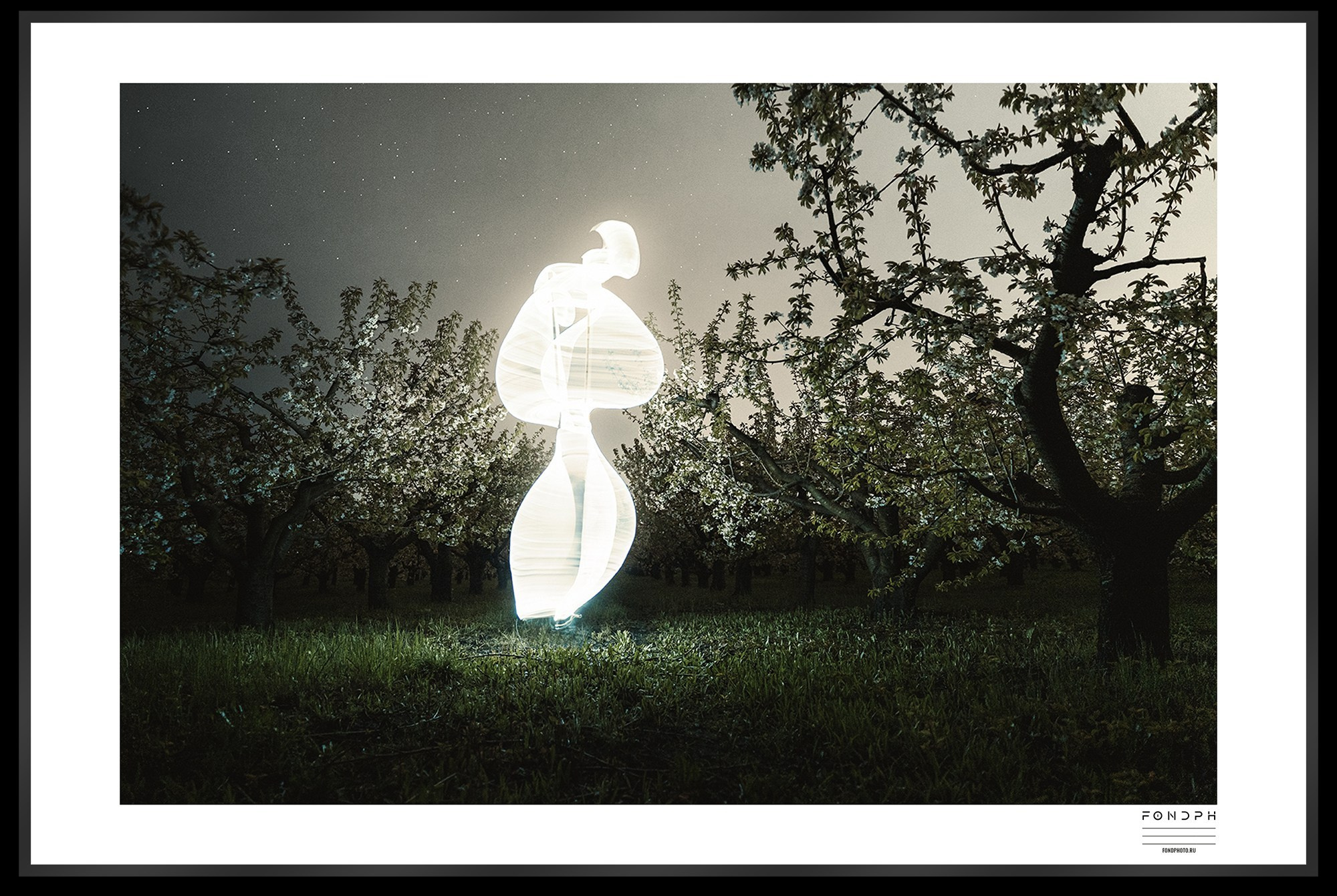 Лимитированные принты Light Sculptures. Ночной арт фотограф Савенко Сергей Ростов-на-Дону FONDphoto FONDph