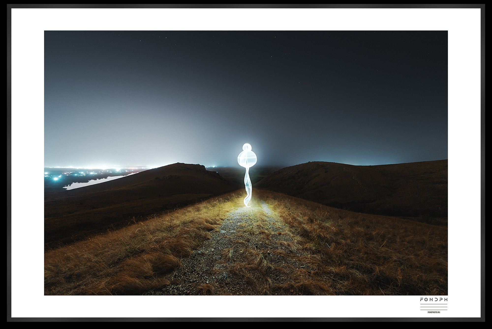 Лимитированные принты Light Sculptures. Ночной арт фотограф Савенко Сергей Ростов-на-Дону FONDphoto FONDph