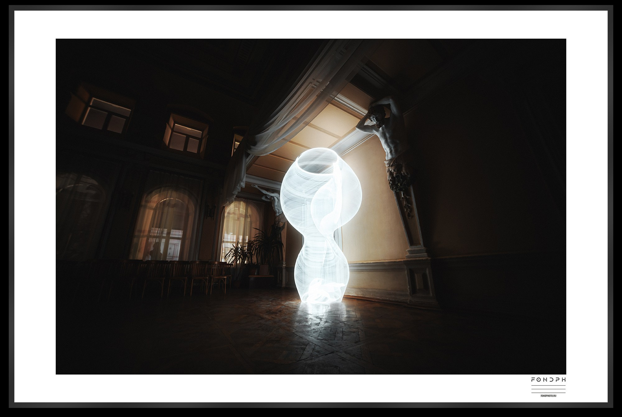Лимитированные принты Light Sculptures. Ночной арт фотограф Савенко Сергей Ростов-на-Дону FONDphoto FONDph