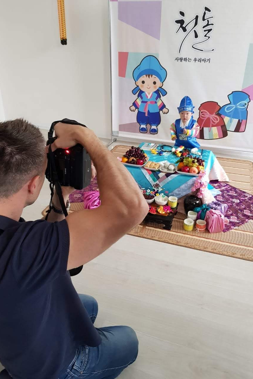 СОХРАНЯЯ КОРЕЙСКИЕ СЕМЕЙНЫЕ ТРАДИЦИИ. «Инбок» Фото студия