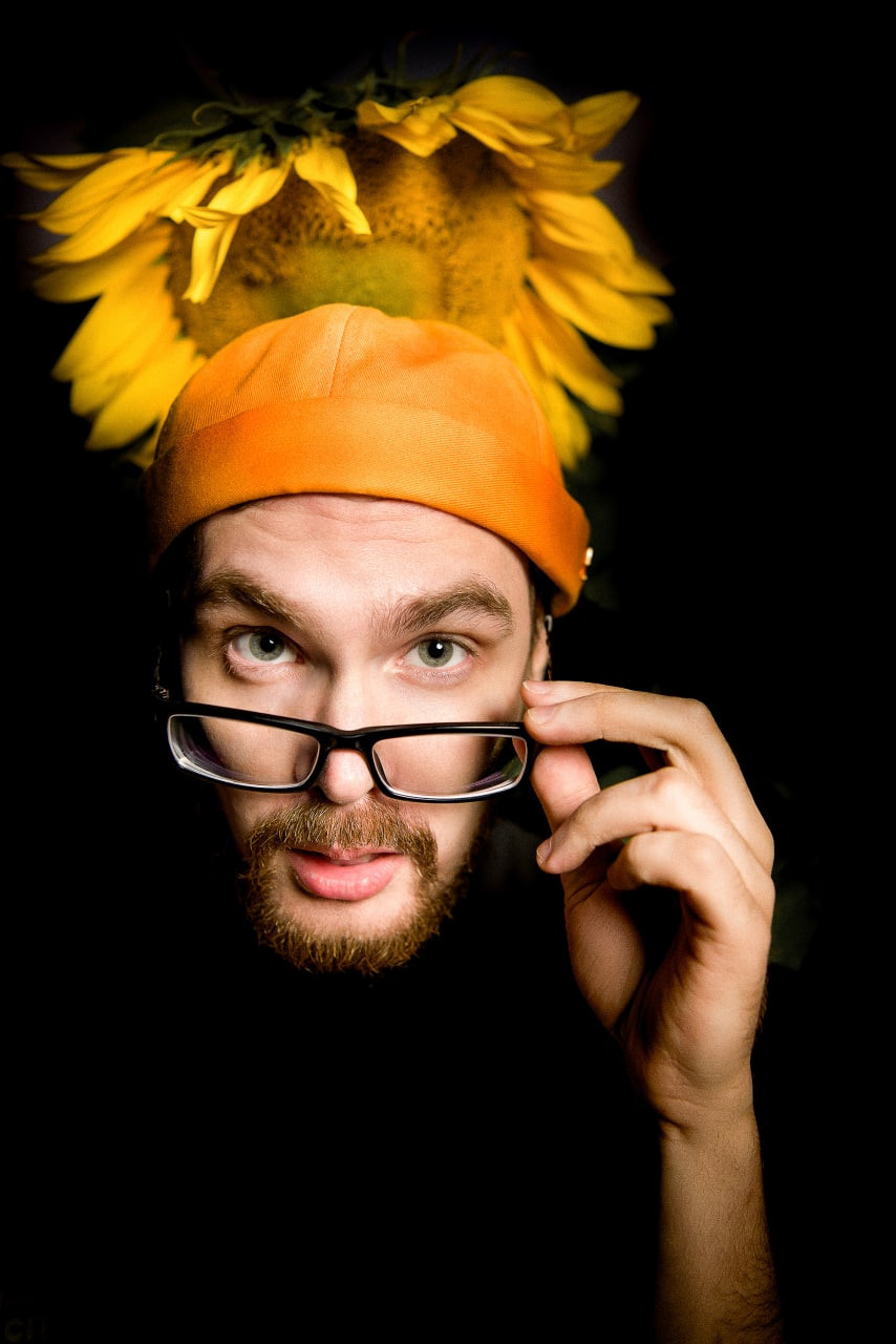 Съёмка в подсолнухах