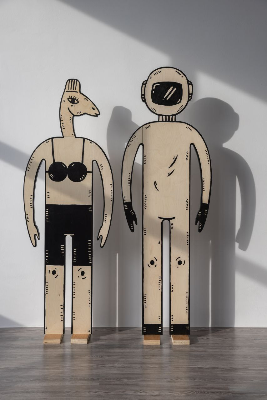 Манекены и Плечики. Художник Рыбак Николай