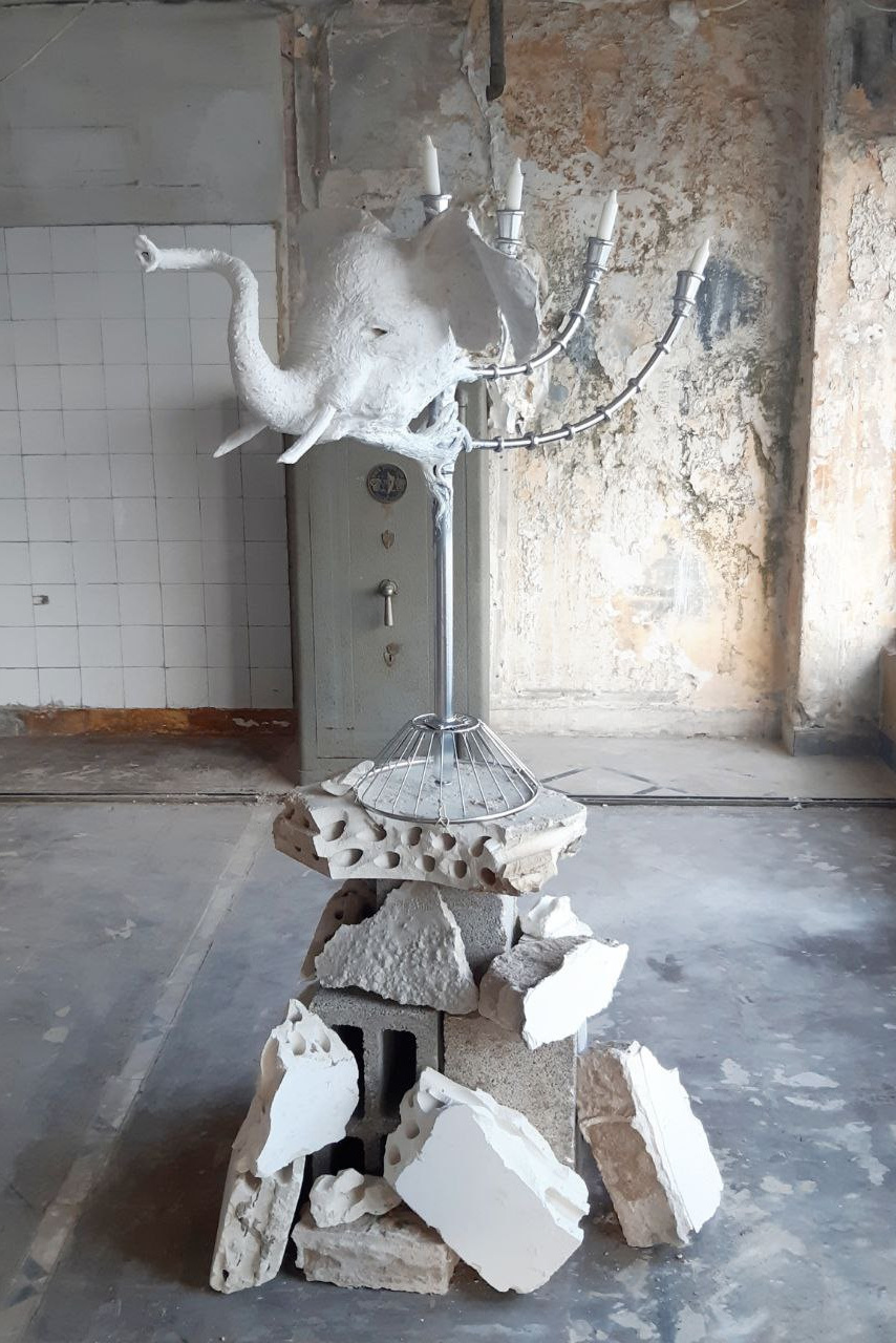 White Elephant. Asya Bobritskaya is a multidisciplinary artist