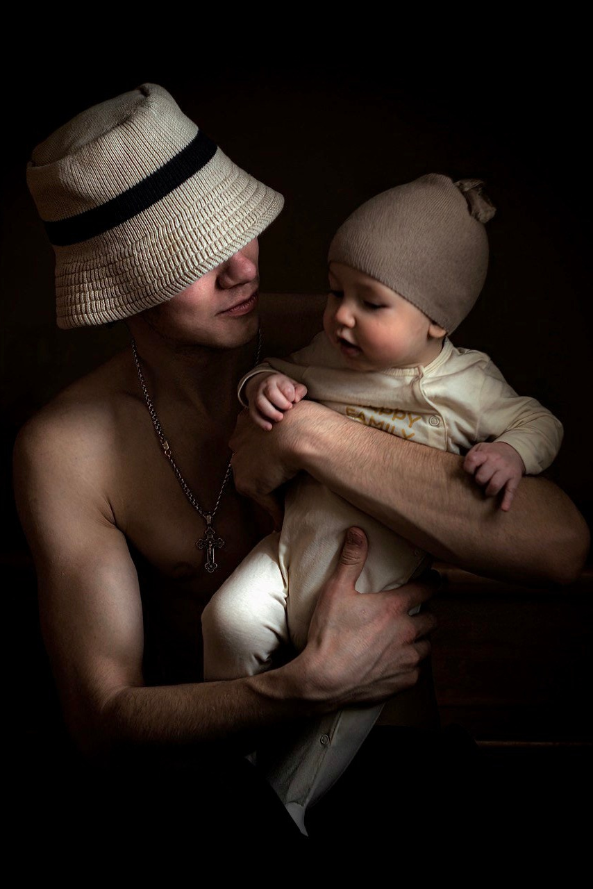 Семейная фотосессия. Художественная обработка. Красивые фотографии.