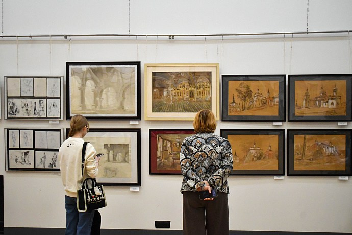 В Центральном Доме архитектора открылась выставка «От ученичества к творчеству». Главная