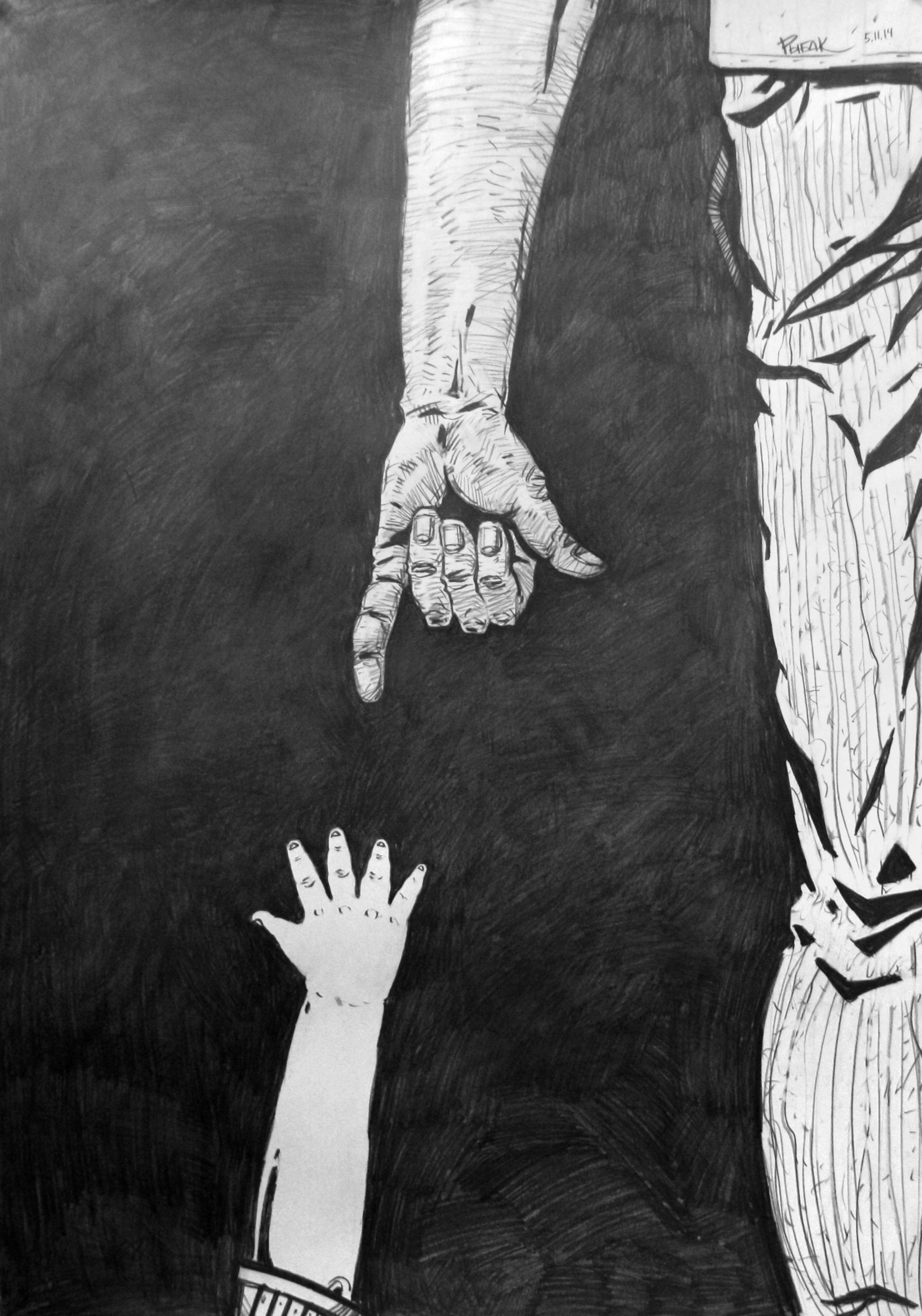 Графика 2014. Художник Рыбак Николай