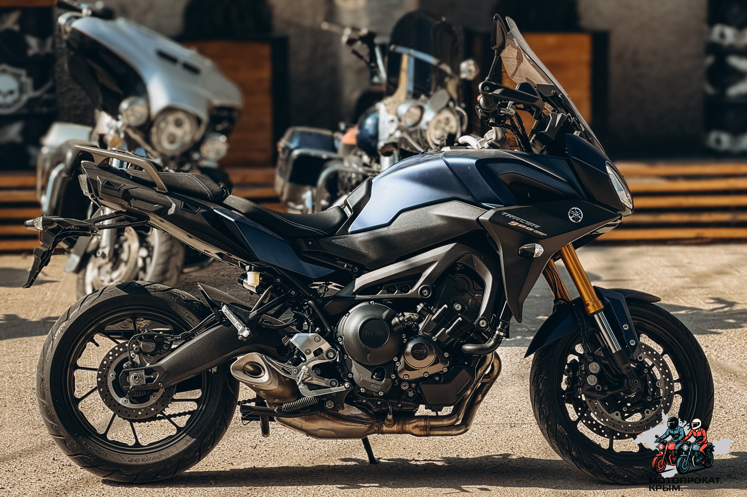 Yamaha Tracer GT. Мотопрокат Крым, Симферополь — Исследуй самые живописные дороги полуострова на отличном мотоцикле!