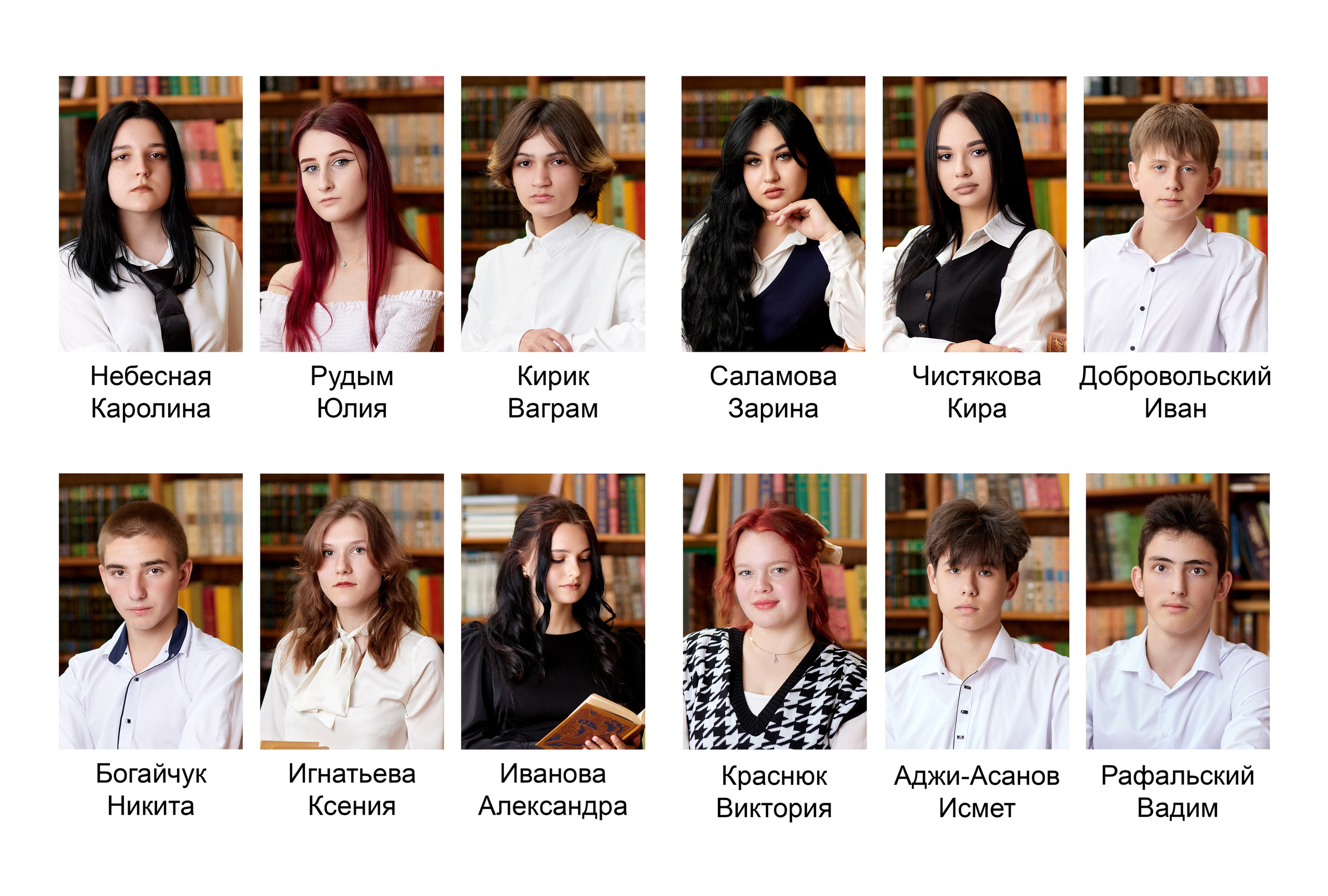 пример виньетки альбома 11 класса