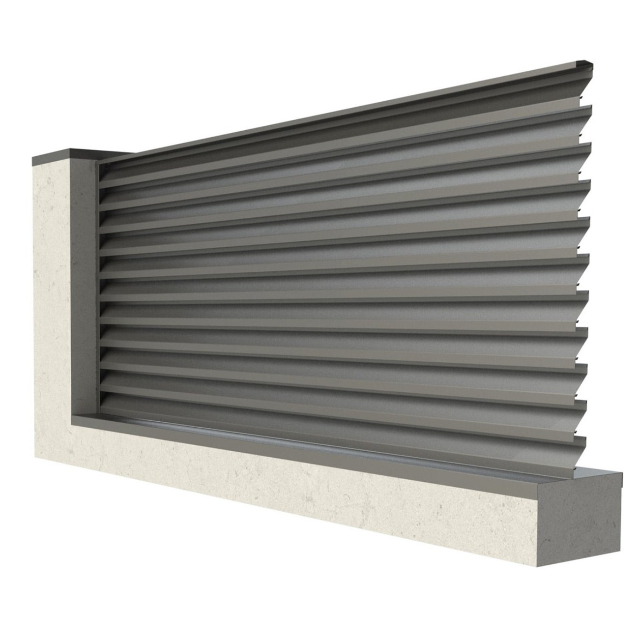 Заборы-жалюзи. Производство и монтаж