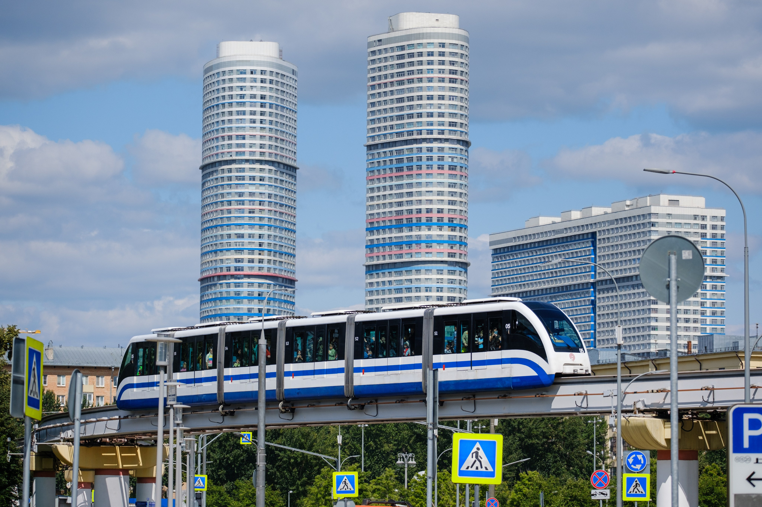 Московский монорельс. Сайт фотографа Дмитрия Батенёва